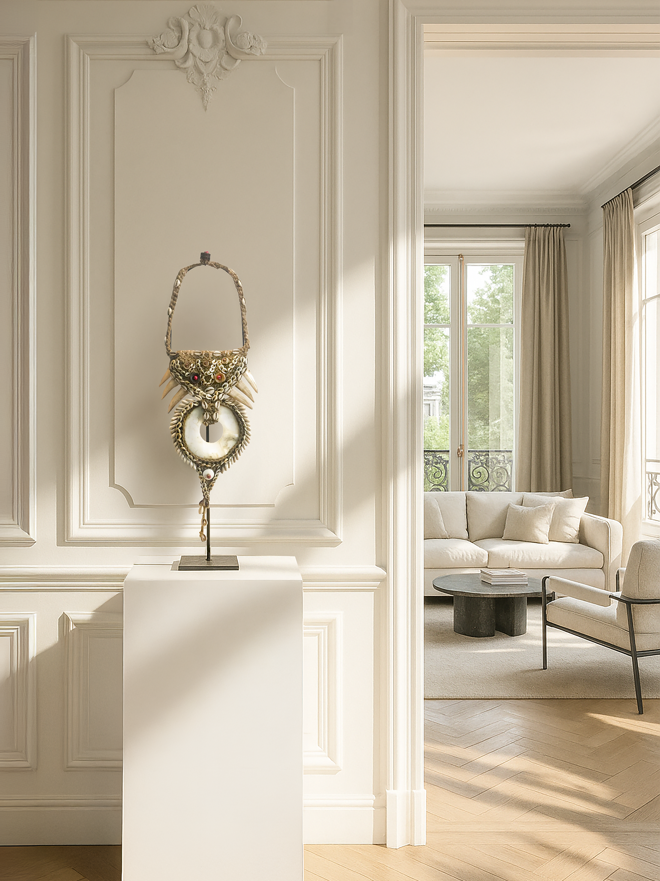 papua-shell-necklace-boho-chic-home-accessory-italy