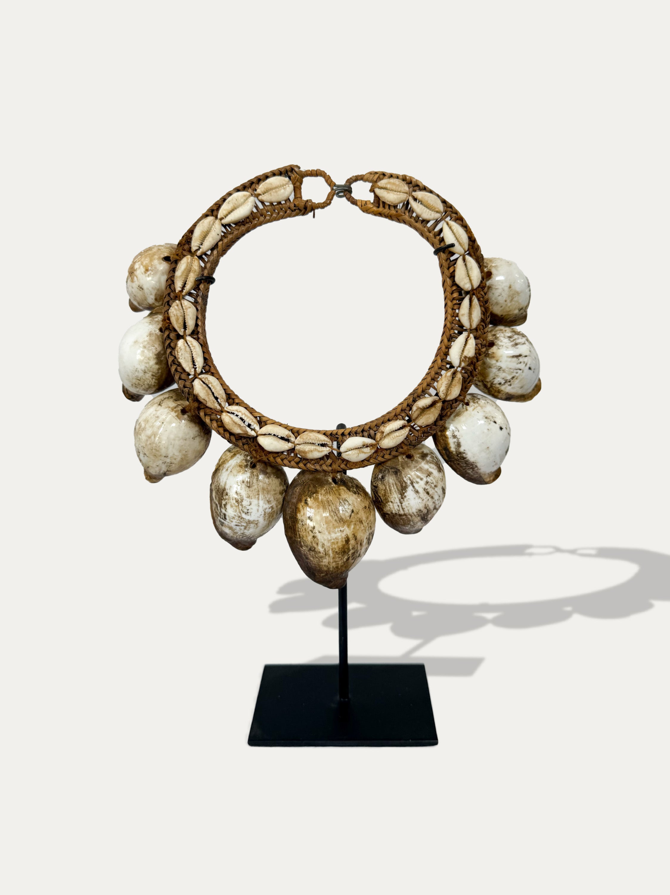 Set di 2 collane di conchiglie di Papua