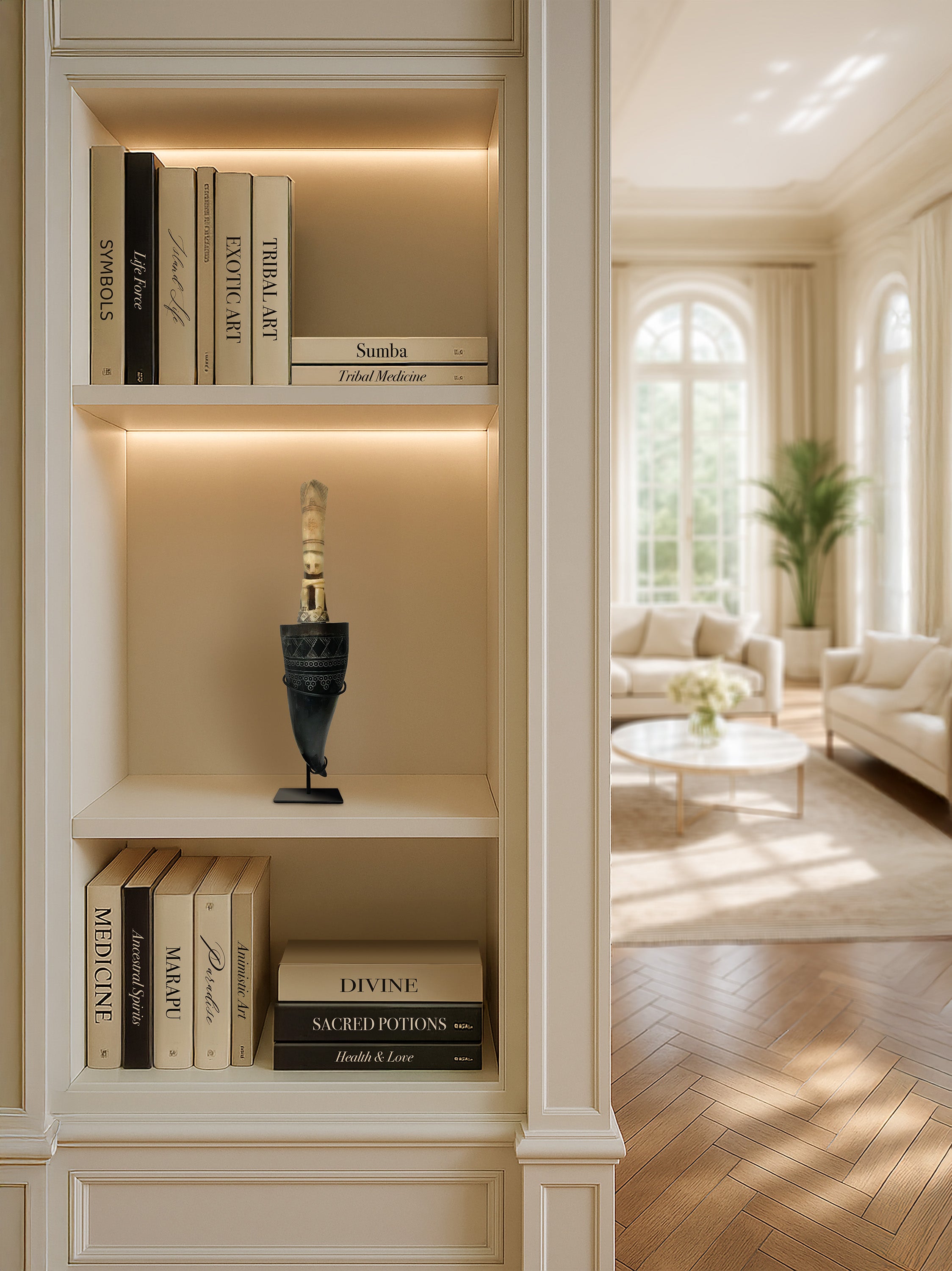 Tanduk Tempat Obat - Medicine Bottle From Sumba