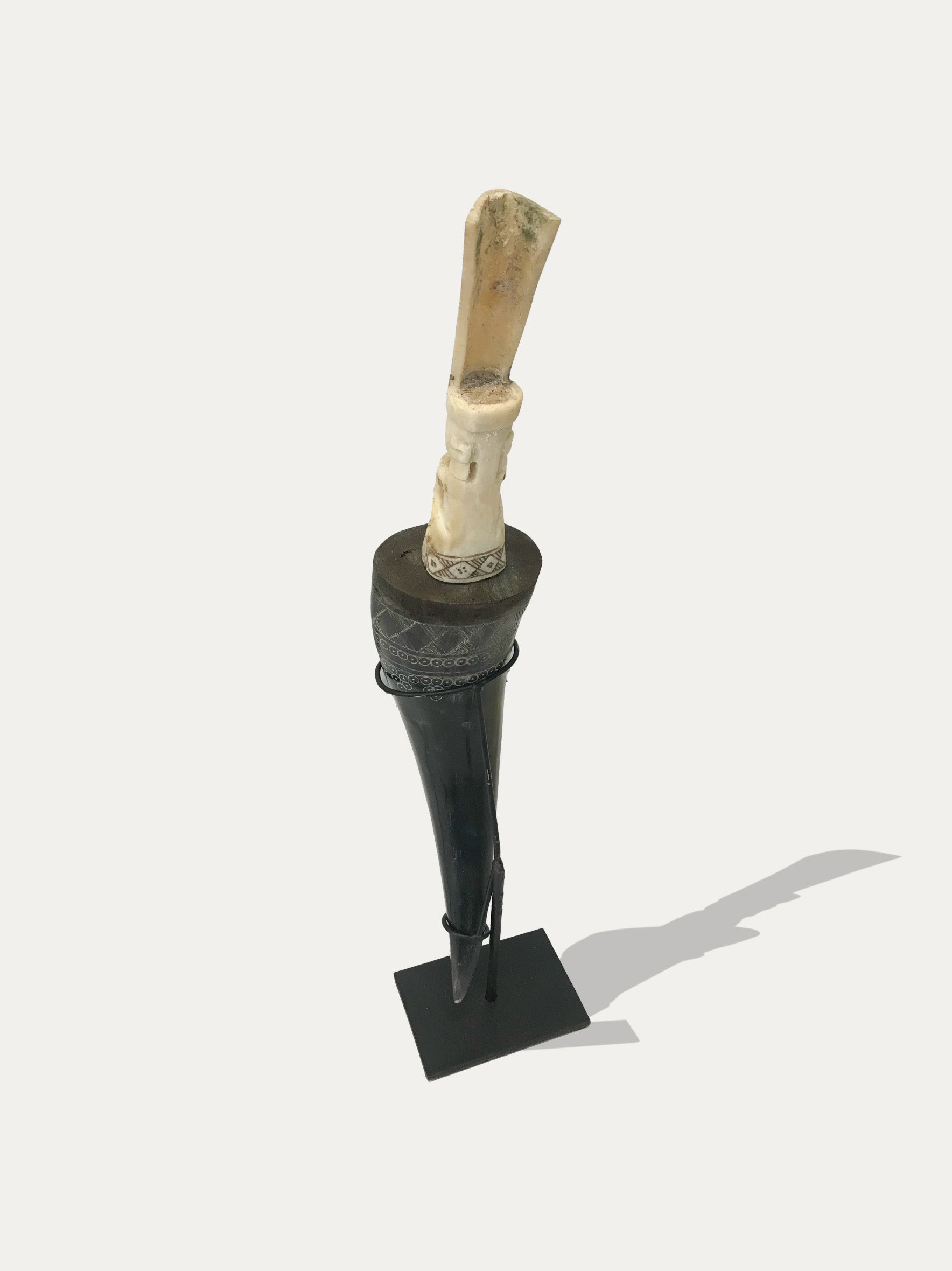 Tanduk Tempat Obat - Medicine Bottle From Sumba