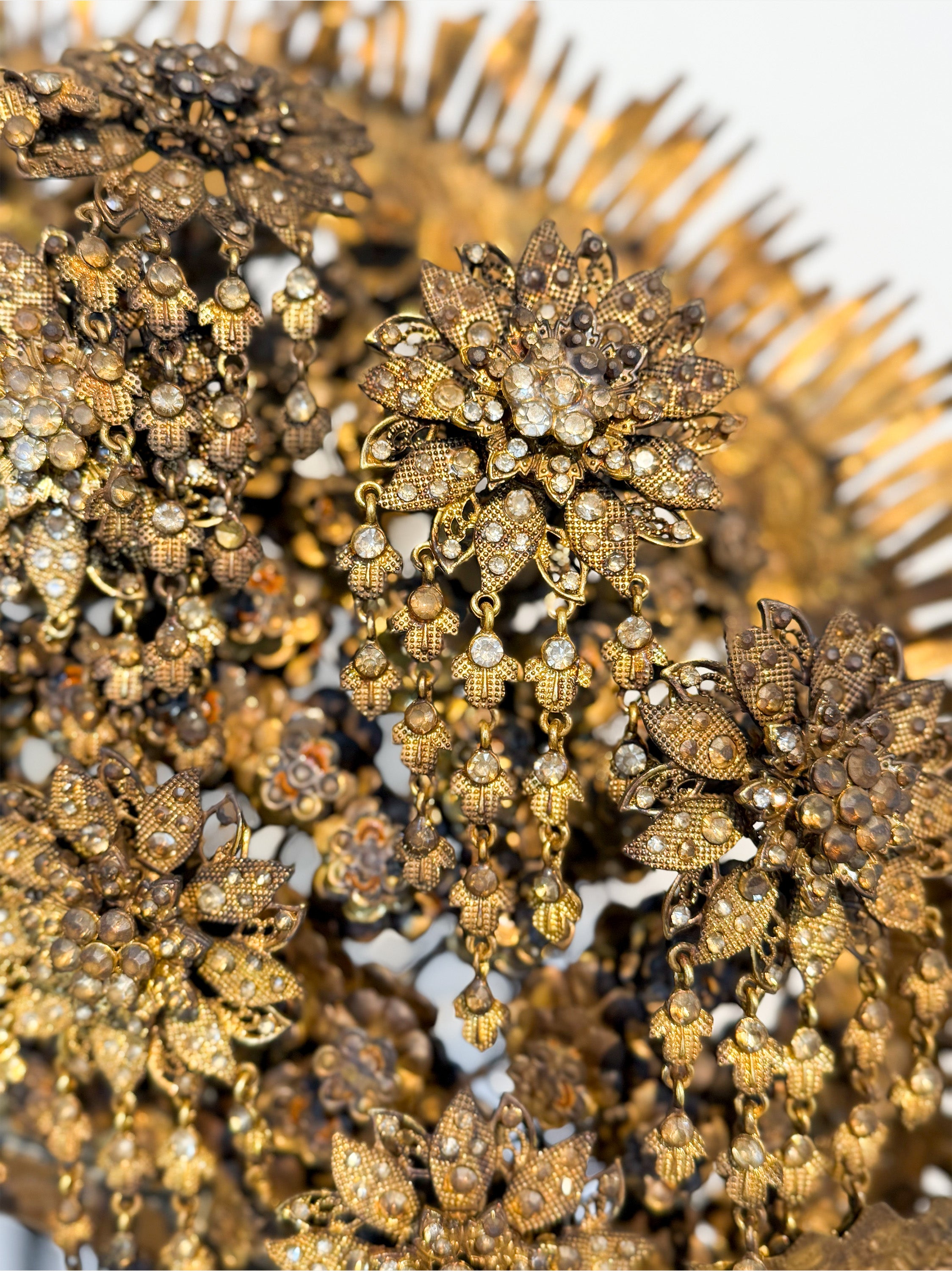 Antique Suntiang crown from Sumatra