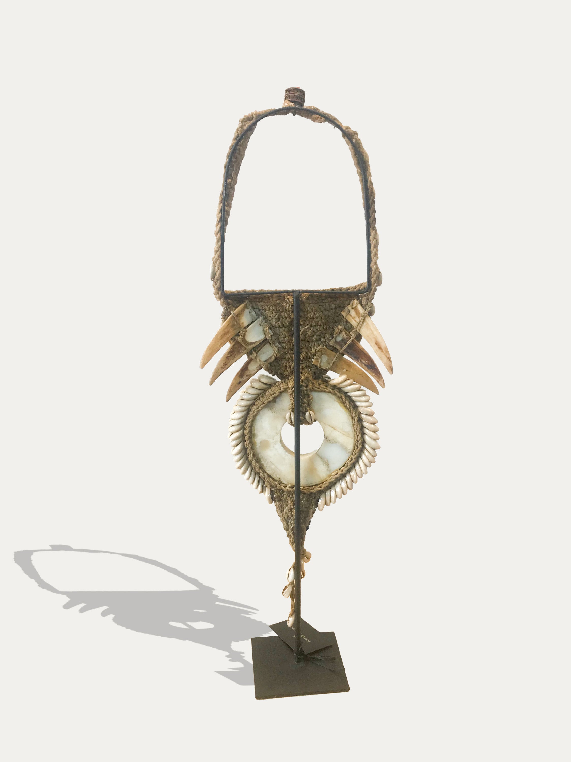 Collana cerimoniale di conchiglie di Papua