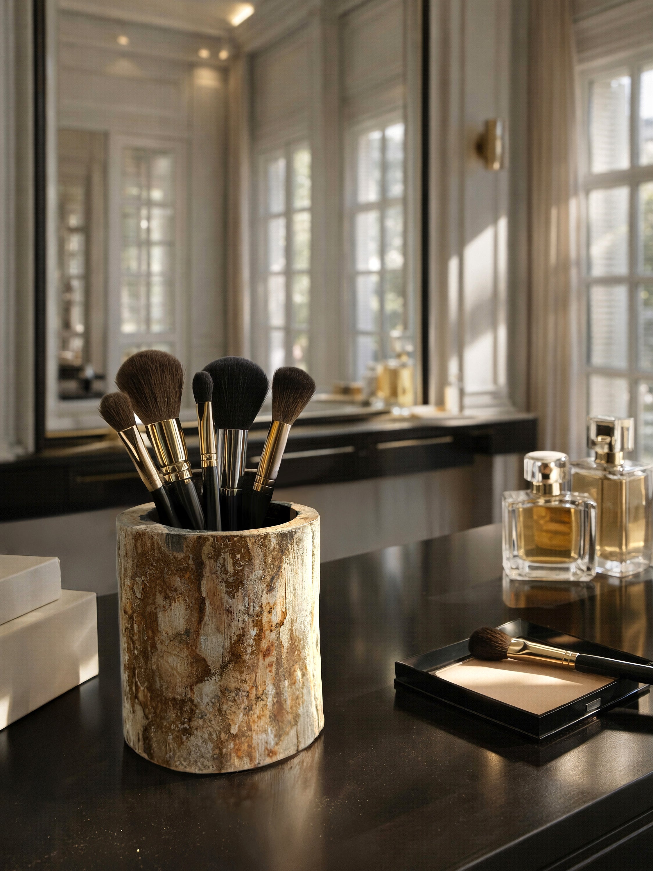 Petrified Wood Glass