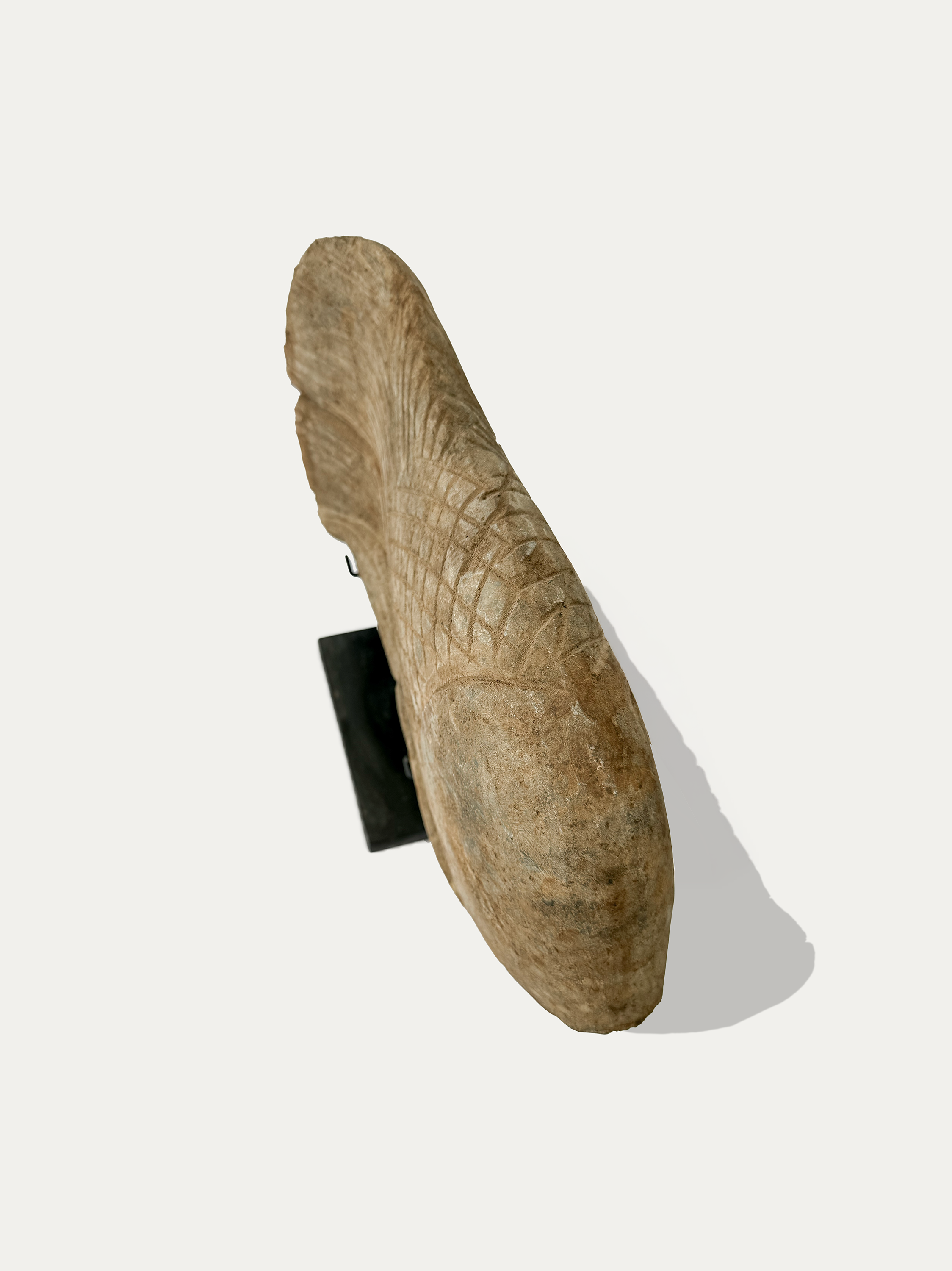 Hand Carved Ikan (Fish) Statue From Java