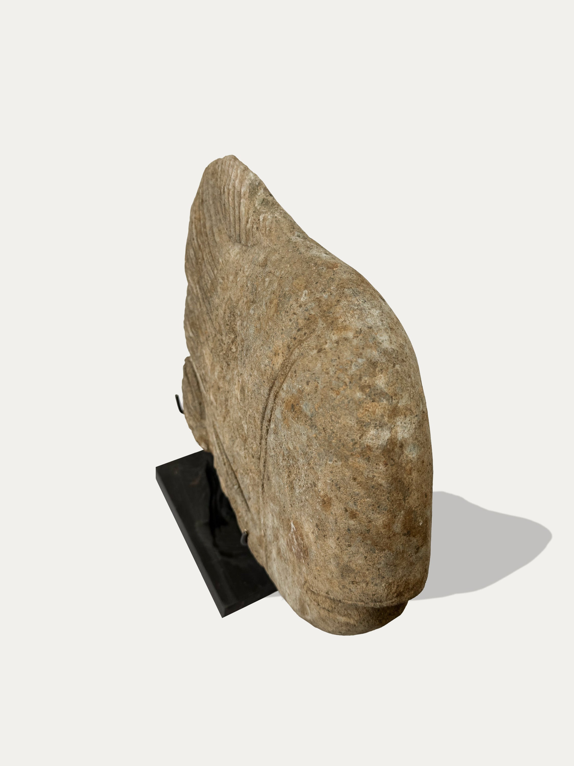 Hand Carved Ikan (Fish) Statue From Java