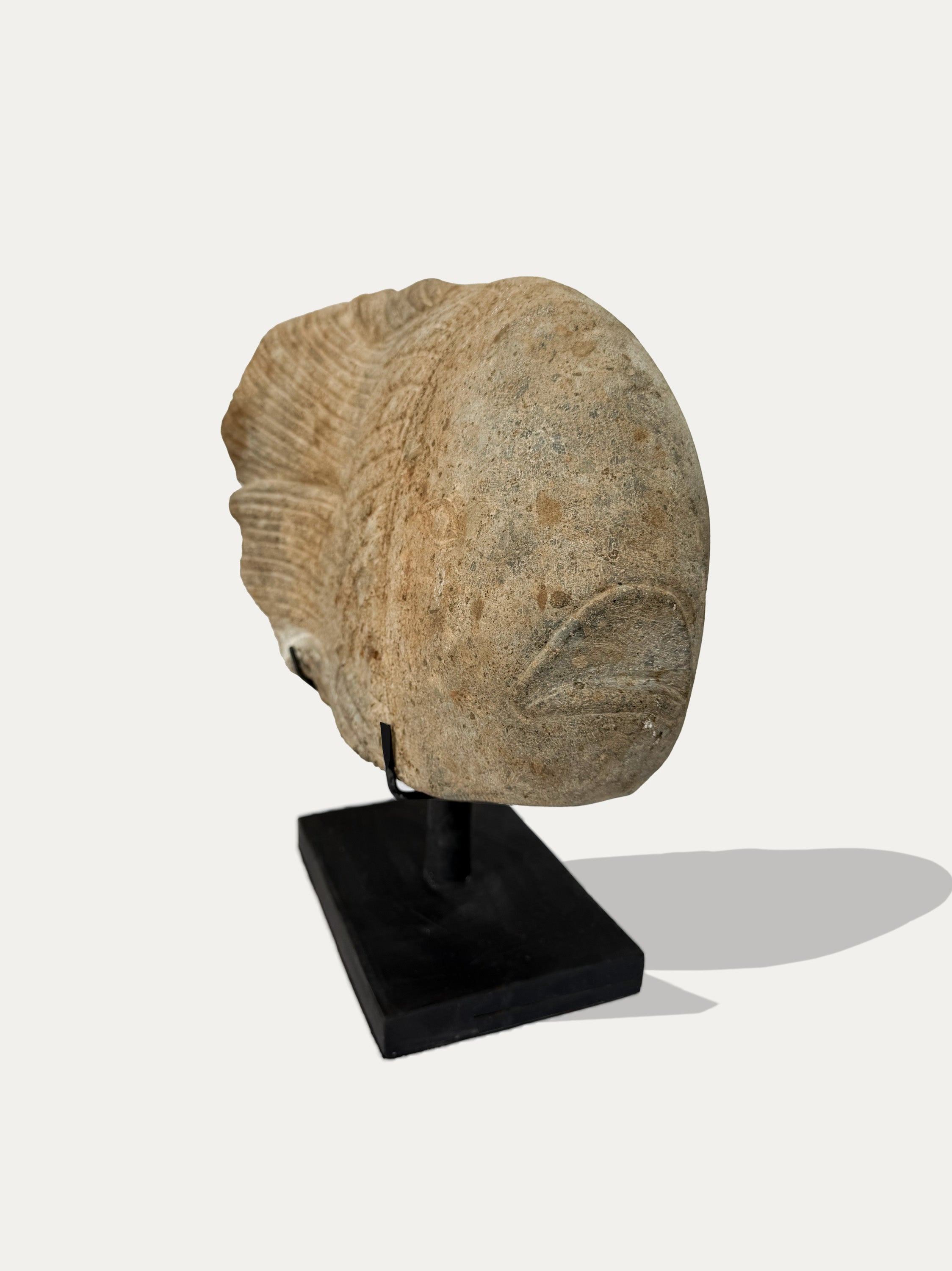 Hand Carved Ikan (Fish) Statue From Java