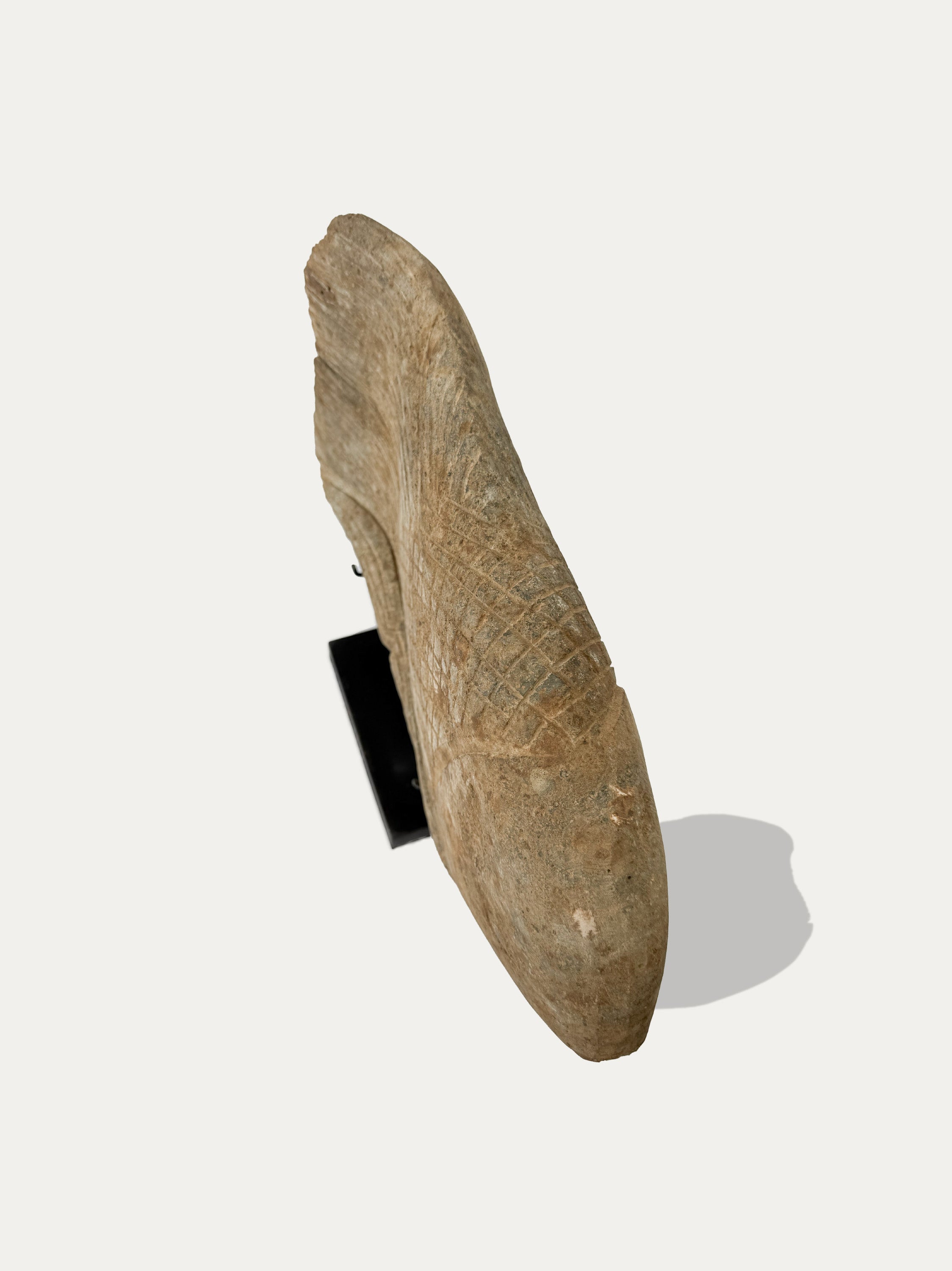 Hand Carved Ikan (Fish) Statue From Java