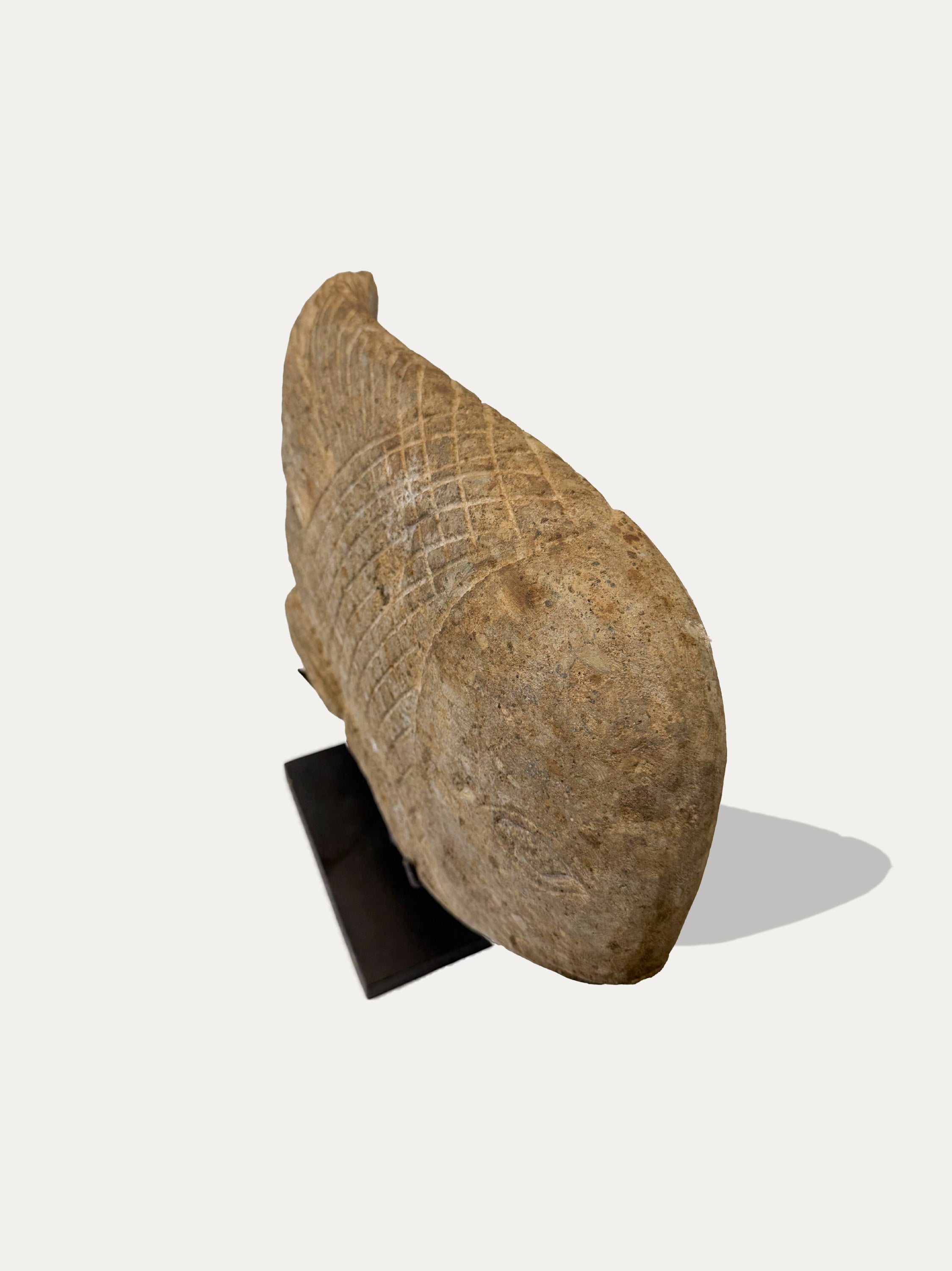 Hand Carved Ikan (Fish) Statue From Java