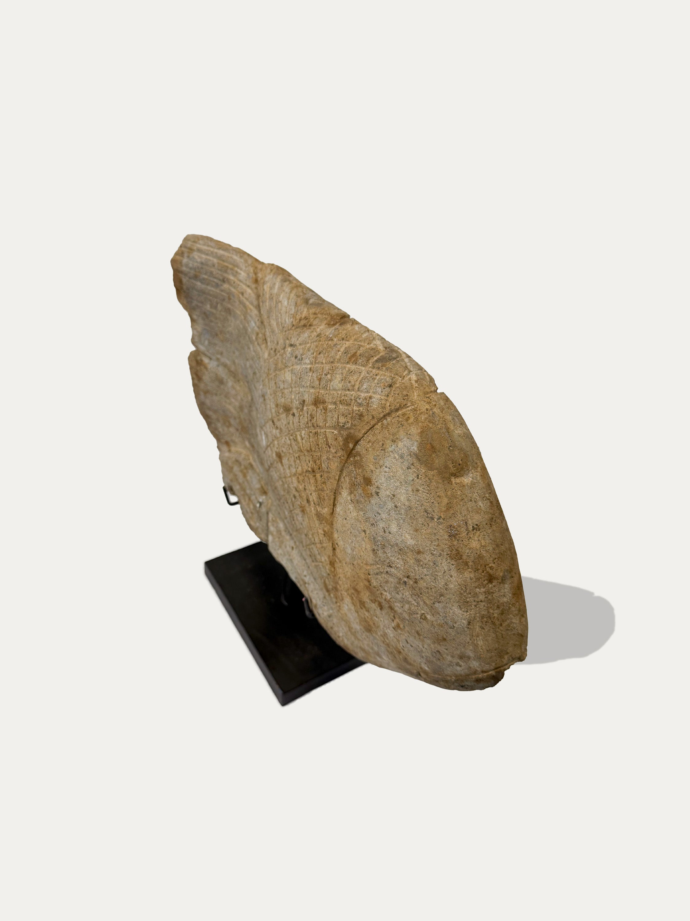 Hand Carved Ikan (Fish) Statue From Java