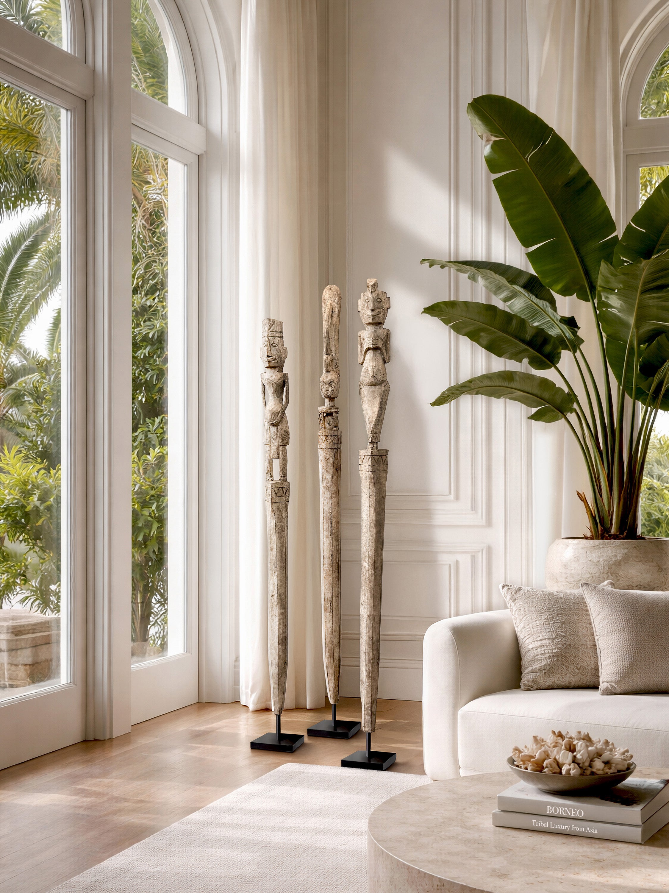 kalimantan-patung-pagar-wood-sculptures-indonesian-tribal-decor