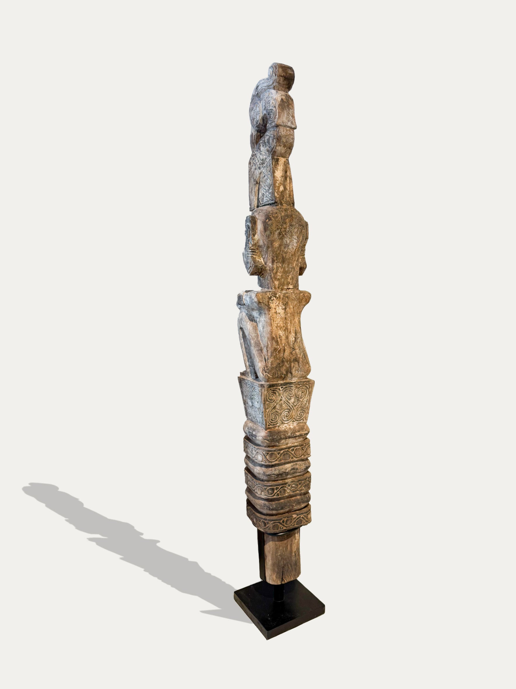 The King and Queen of Leti - Wooden Totems from Sumba