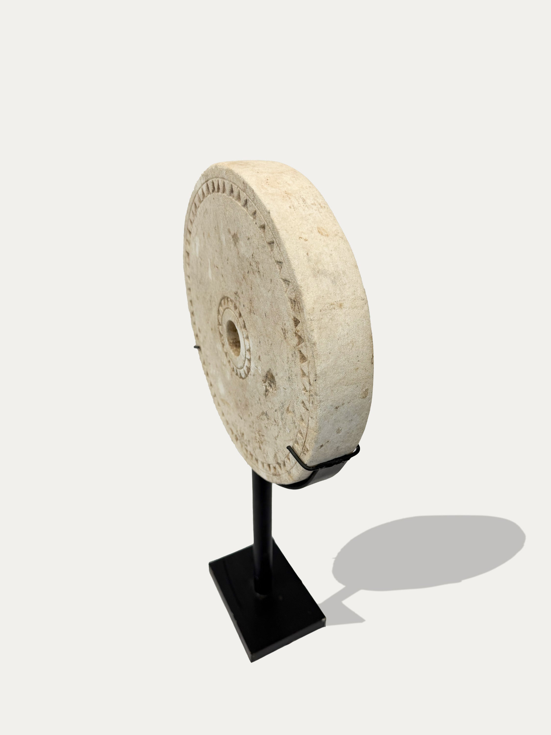 Large Labe stone statue from Sumba – tribal sculpture at Kirschon, Lake Como, Italy.