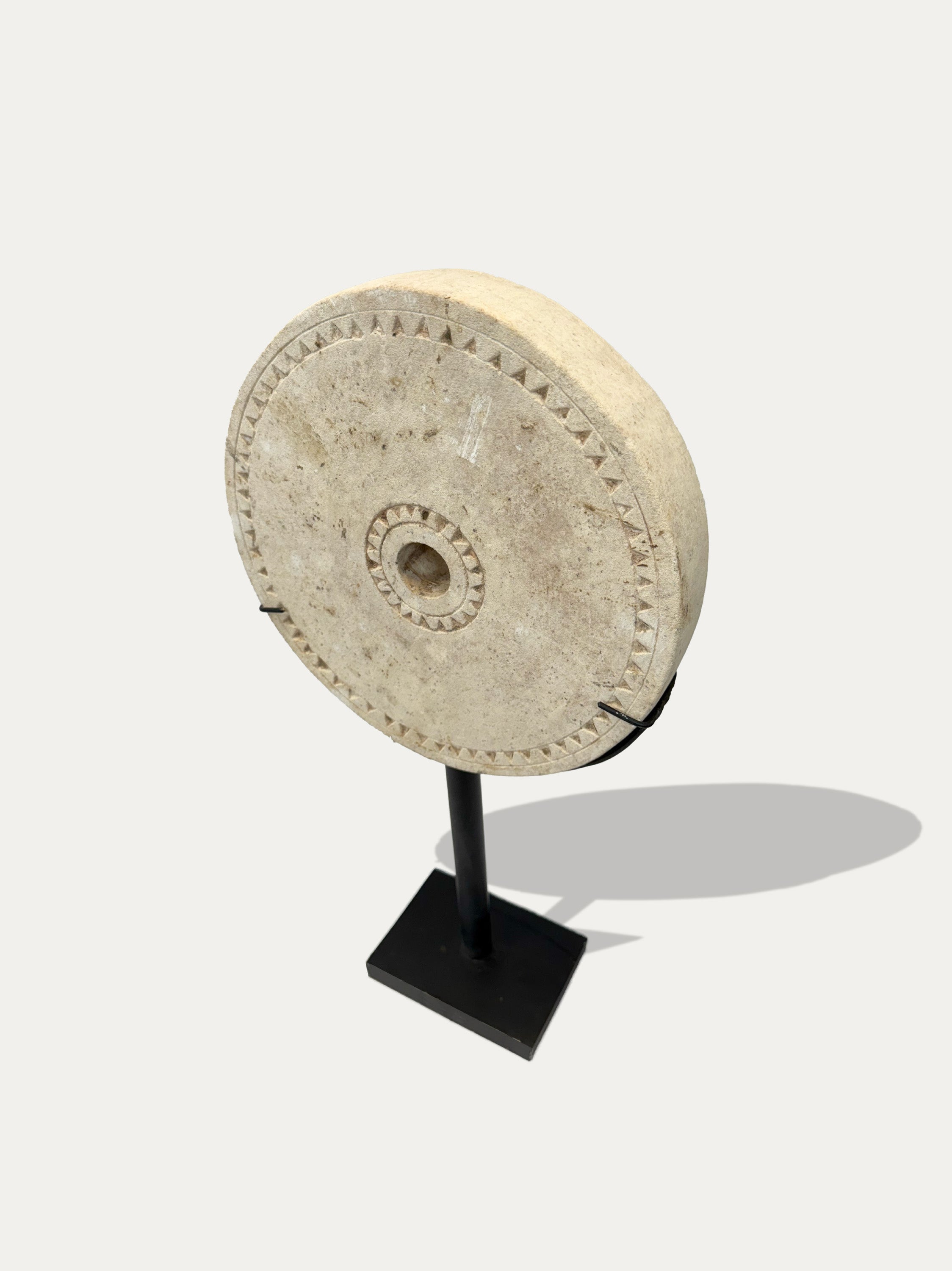 Large Labe stone statue from Sumba – tribal sculpture at Kirschon, Lake Como, Italy.