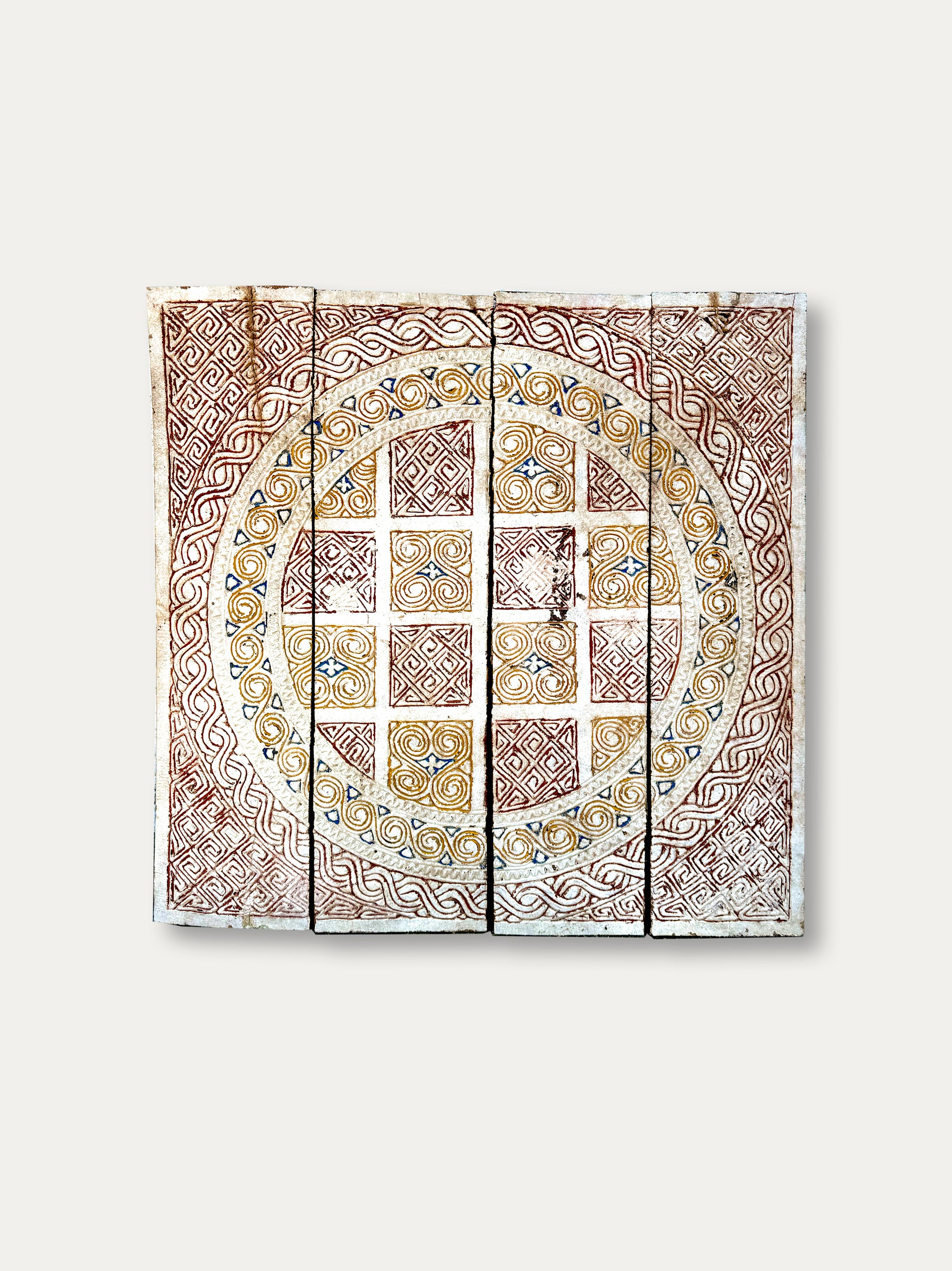 Vintage Wood Panel From Toraja