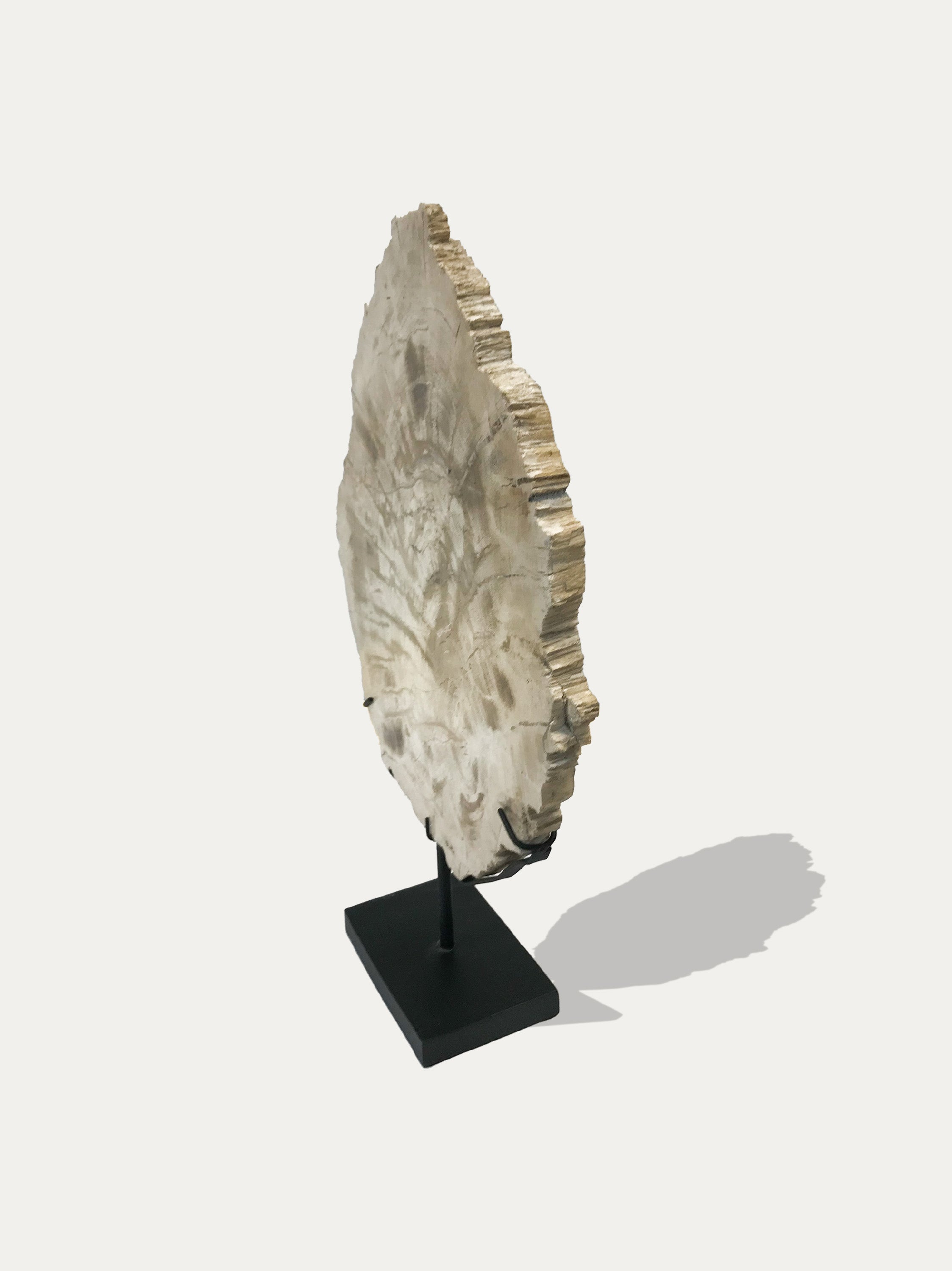 Petrified Wood Sculpture and Tray - Asian art from Kirschon