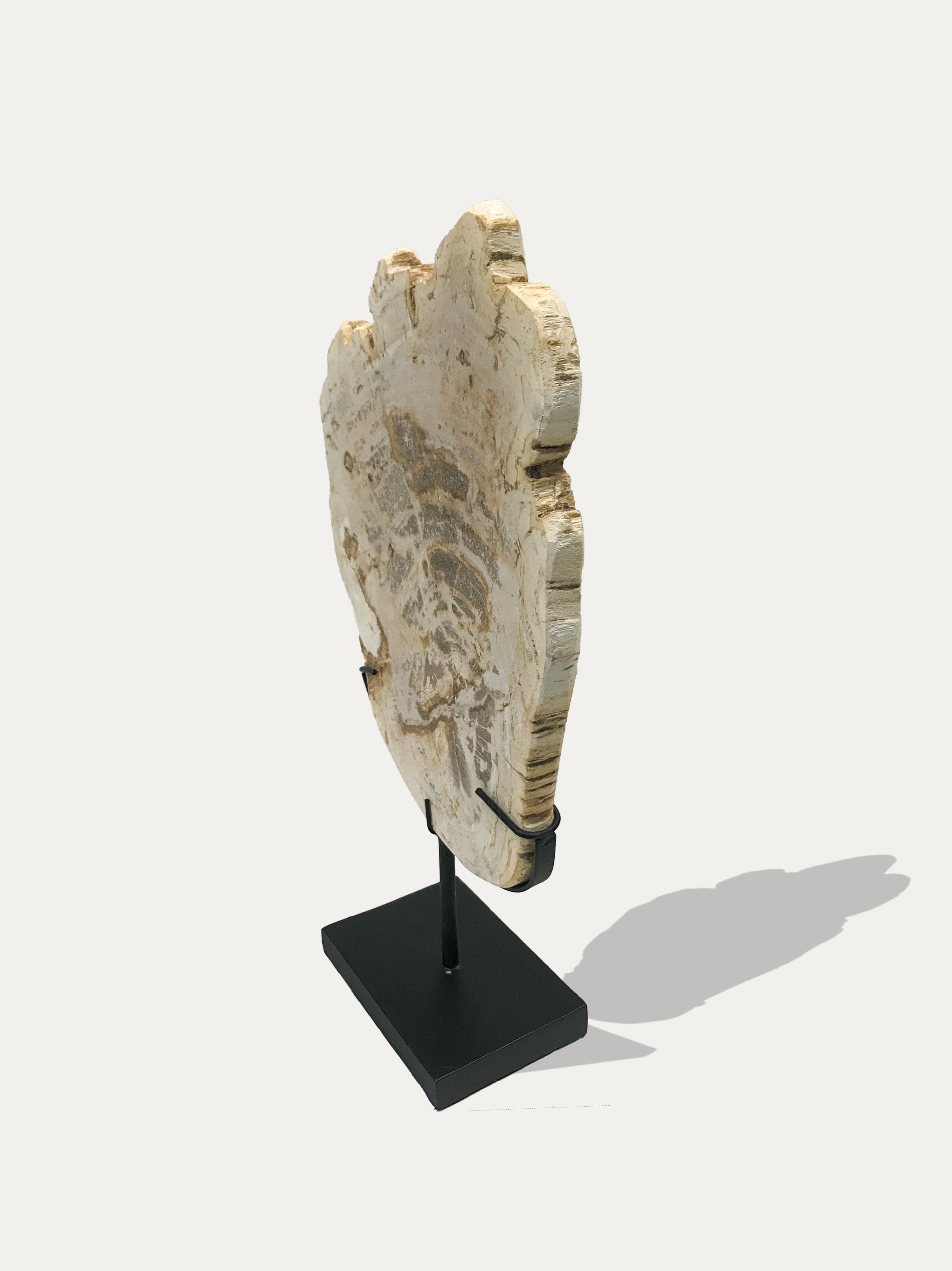 Petrified Wood Sculpture and Tray - Asian art from Kirschon