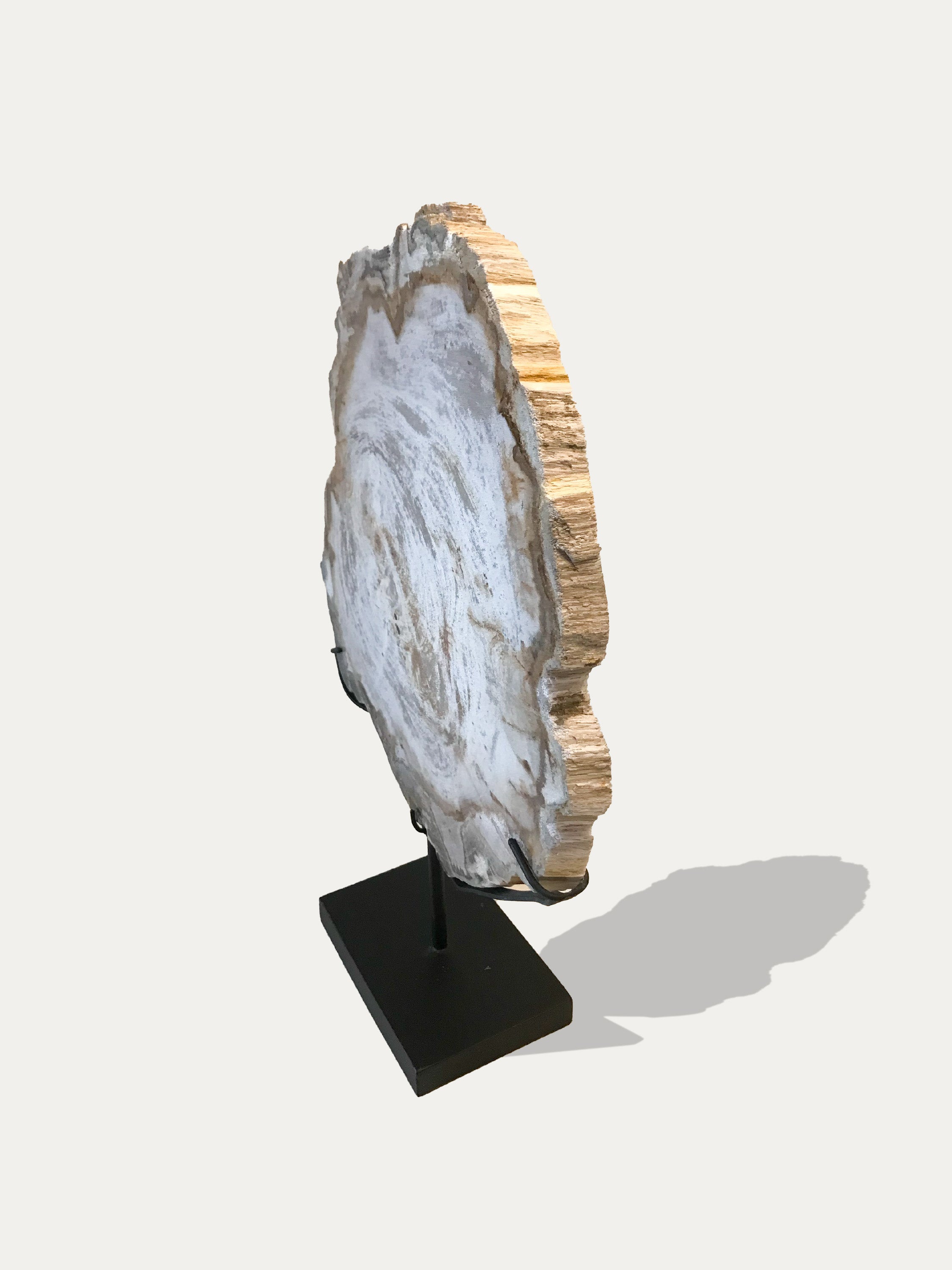 Petrified Wood Sculpture and Tray - Asian art from Kirschon