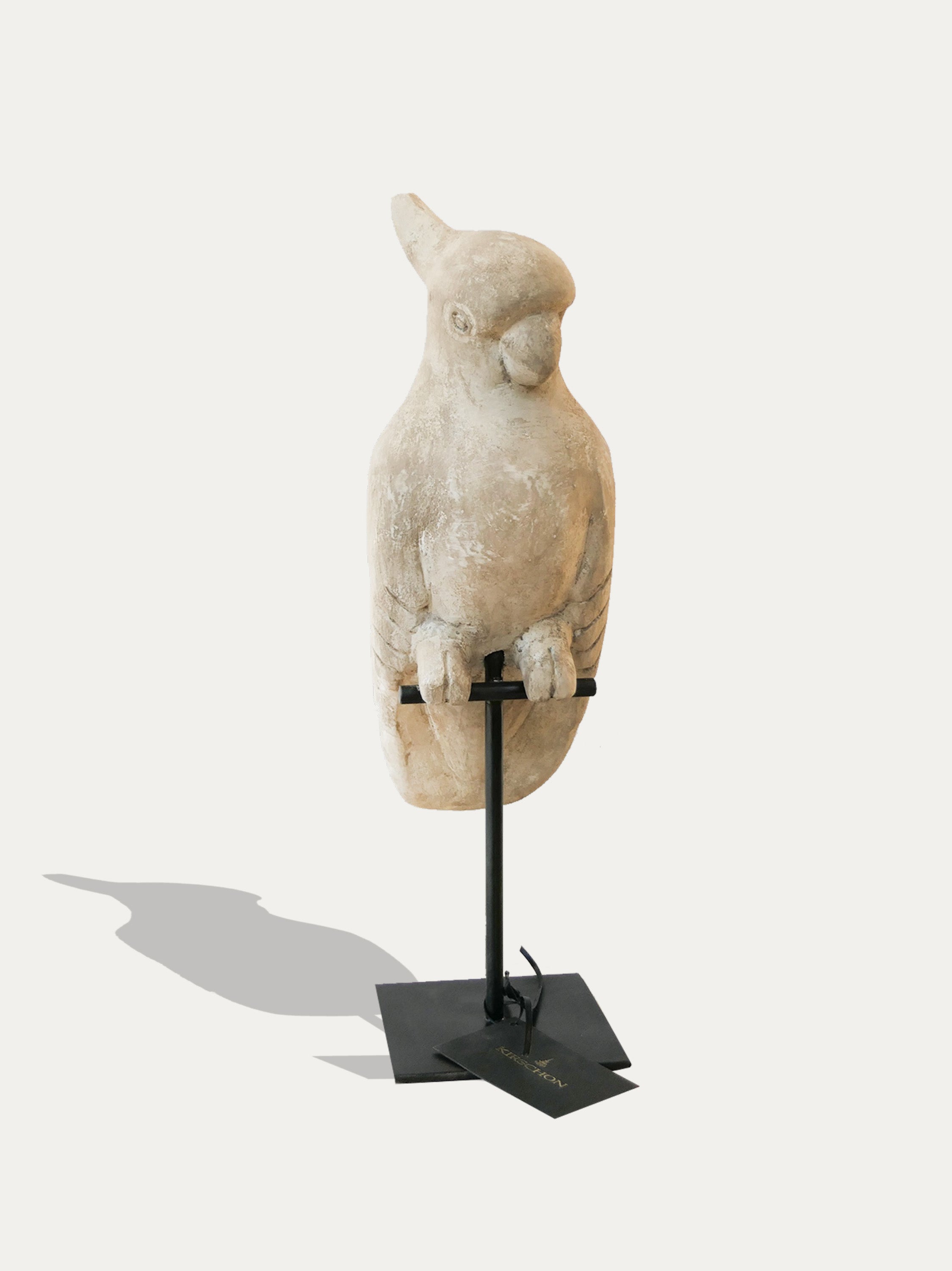Crested cockatoo statue from Timor - Asian Art from Kirschon