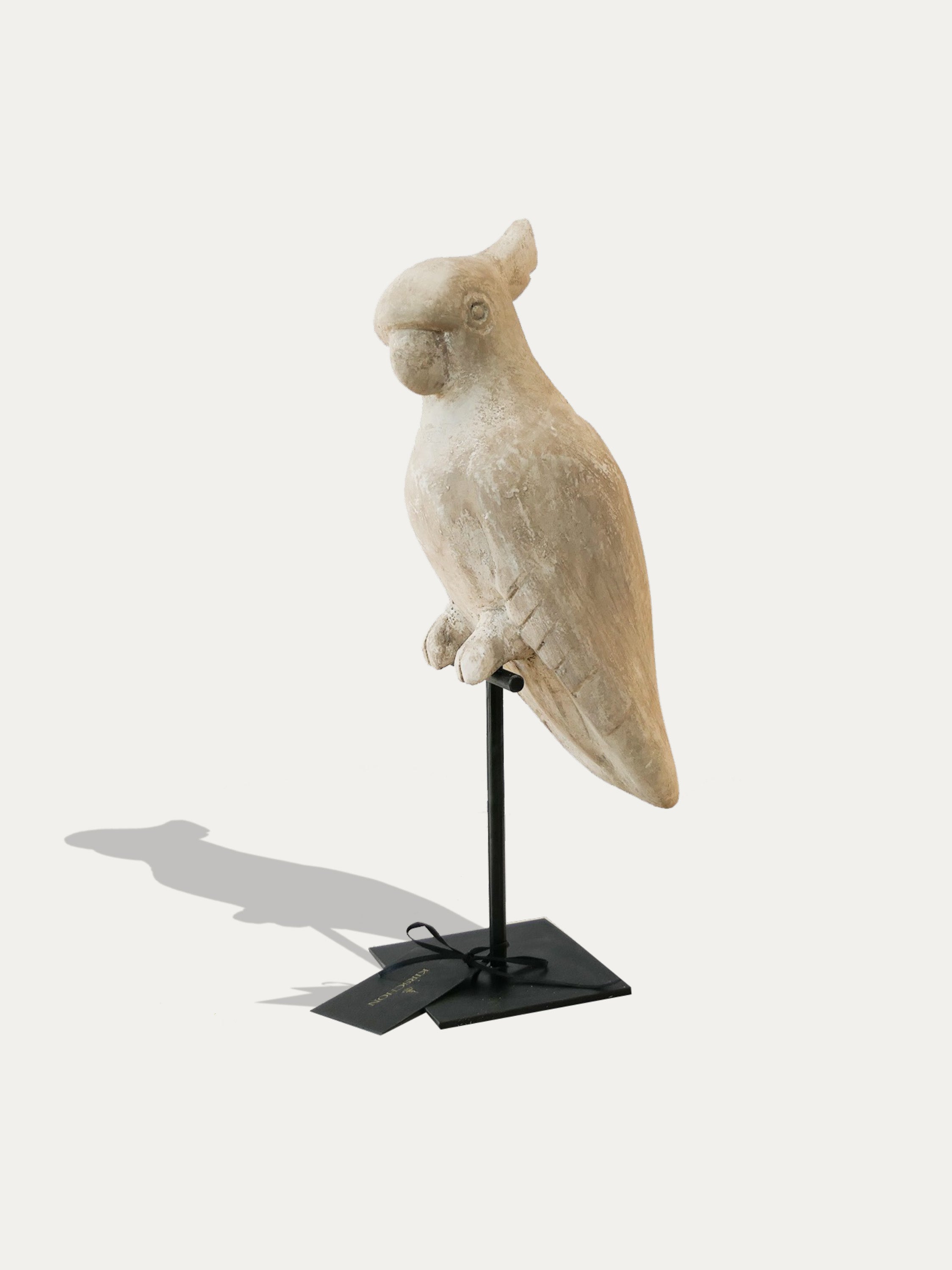 Crested cockatoo statue from Timor - Asian Art from Kirschon