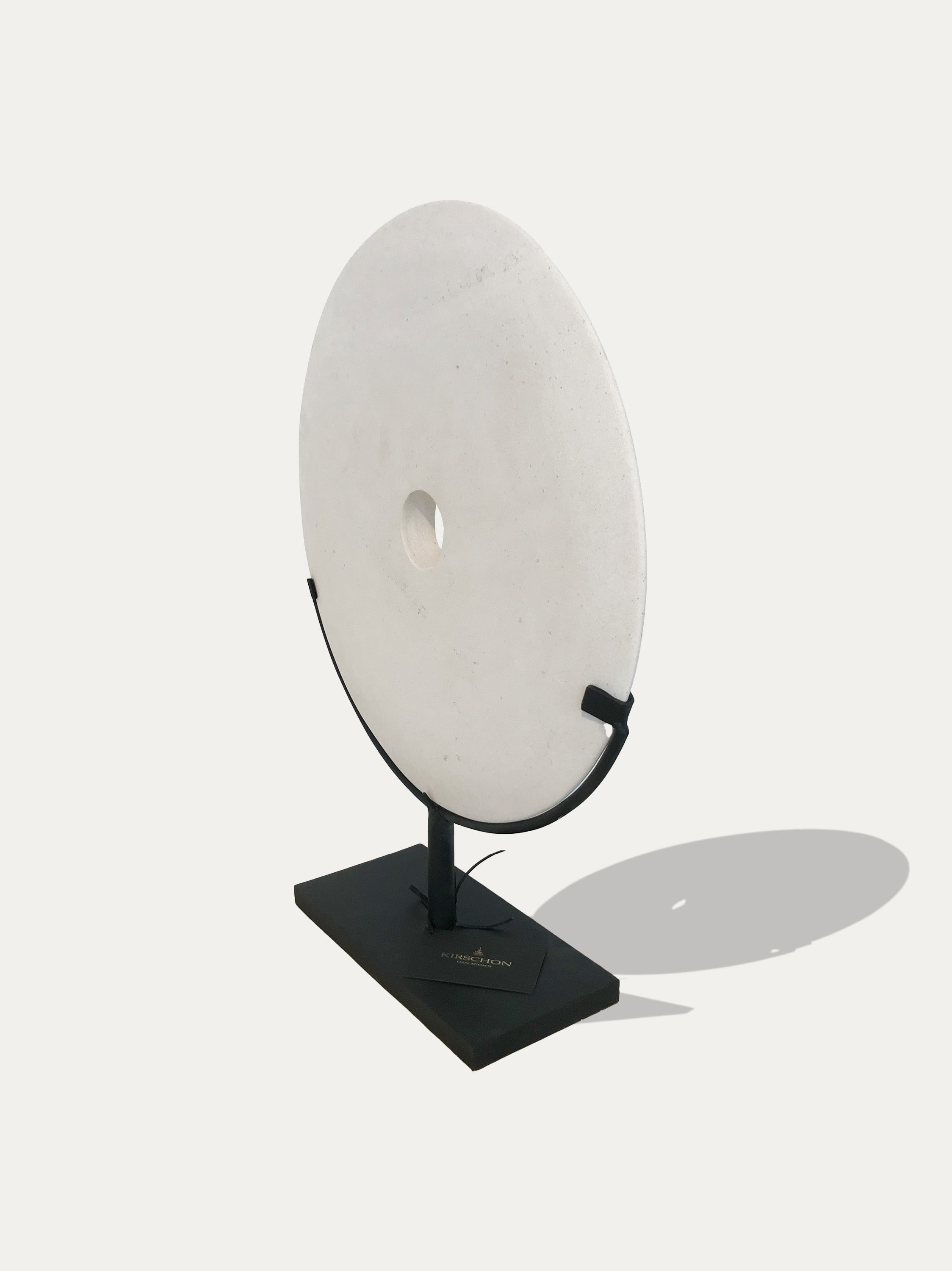 Set of 2 White Stone Dowry Gifts from Papua