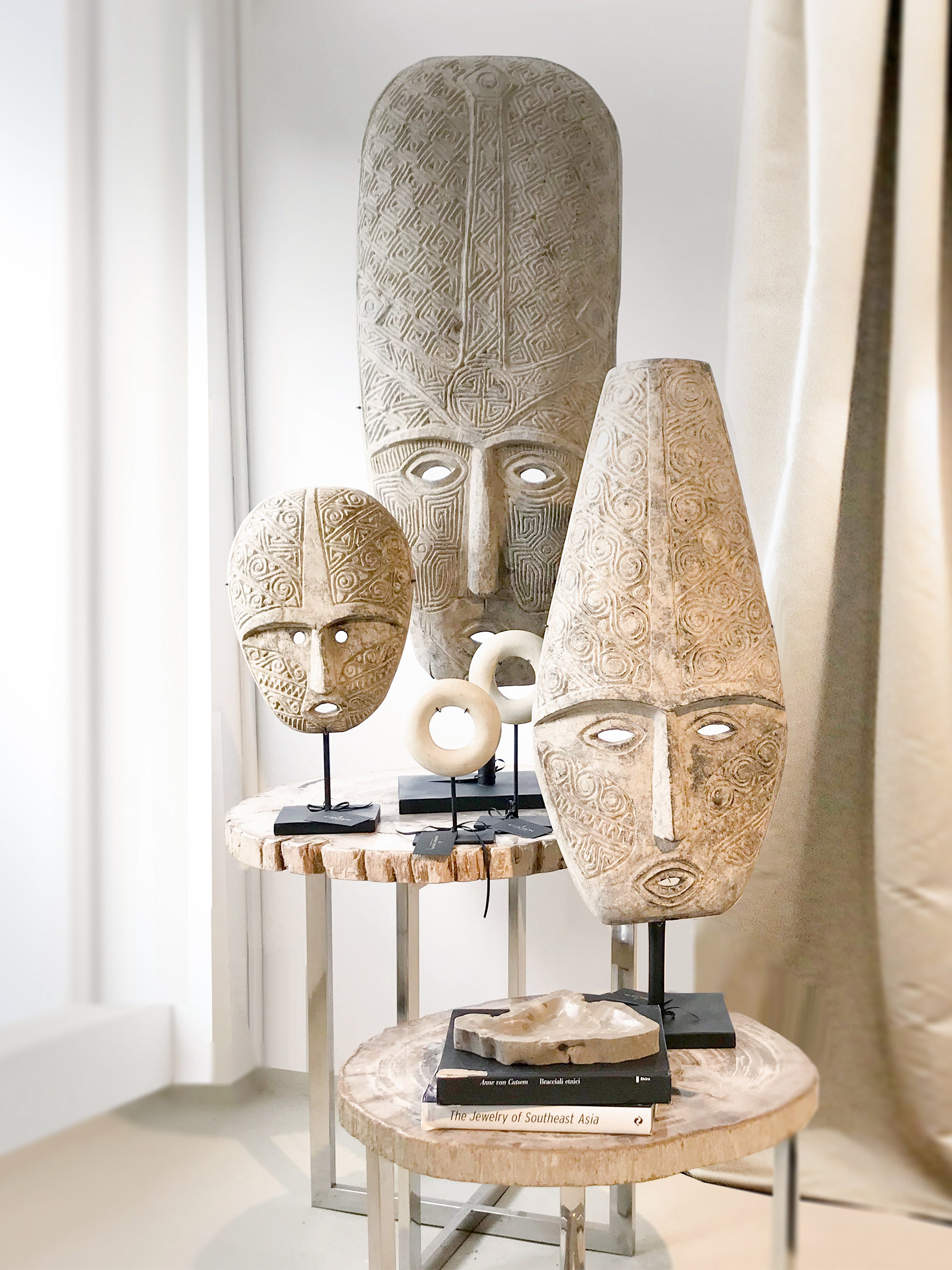 Topeng - Tribal Wooden Masks from Sumba - Asian Art from Kirschon