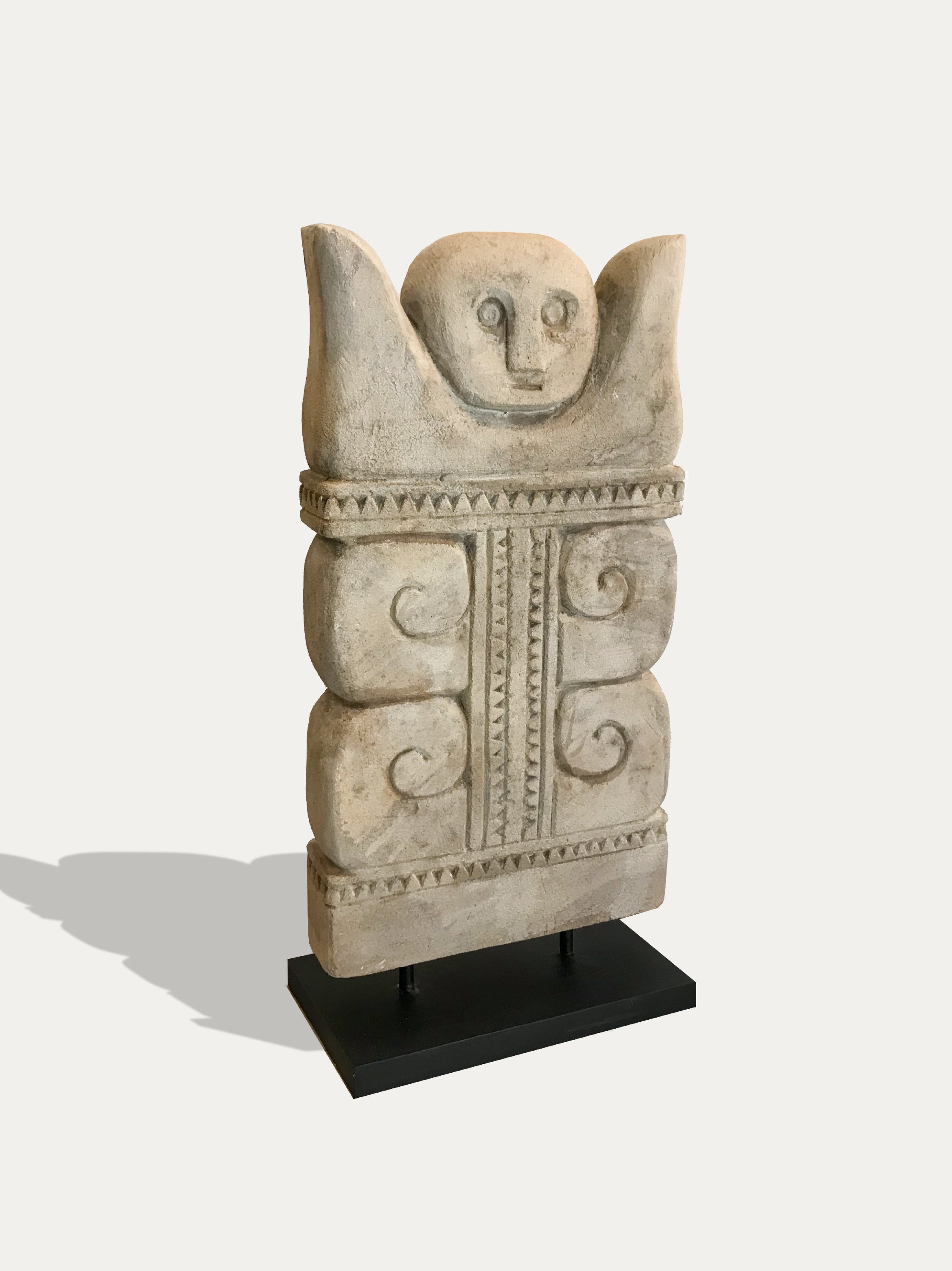 Asian art, A stele stone statue from Sumba in Indonesia from Kirschon.com