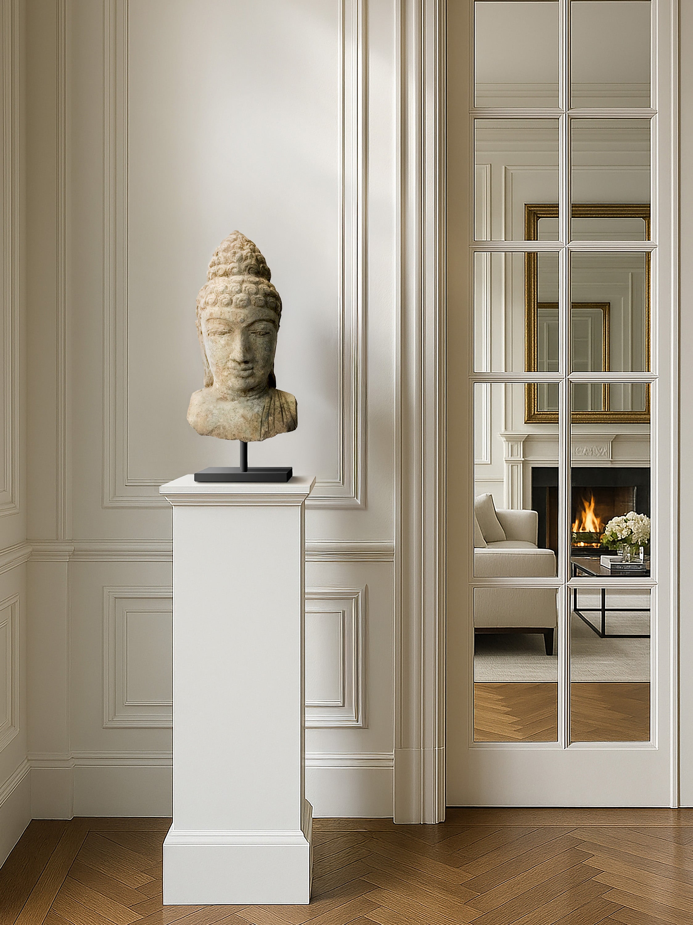 buddha-head-statue-indonesian-stone-sculpture