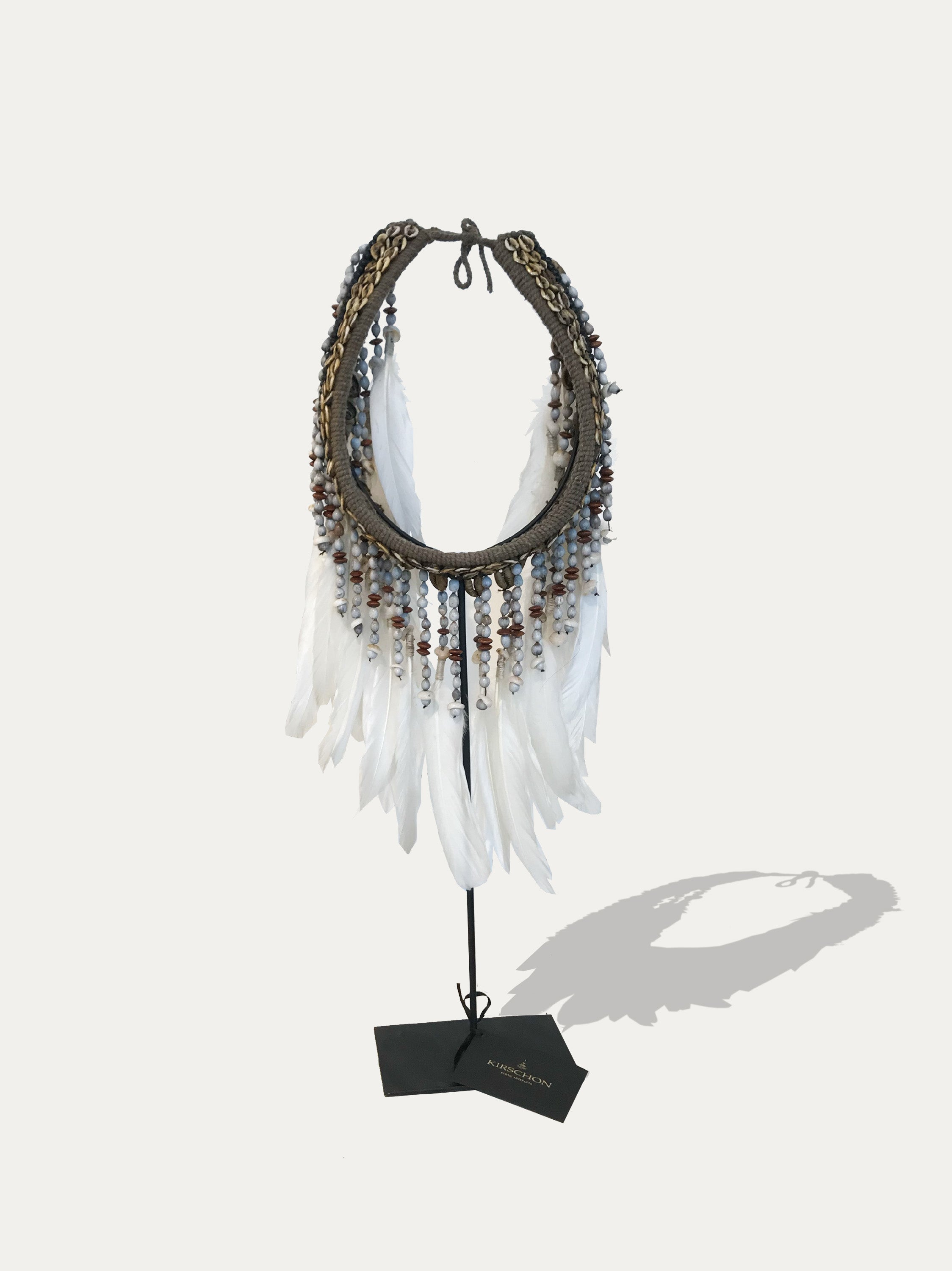 2er-Set Feder-Halsketten aus Papua