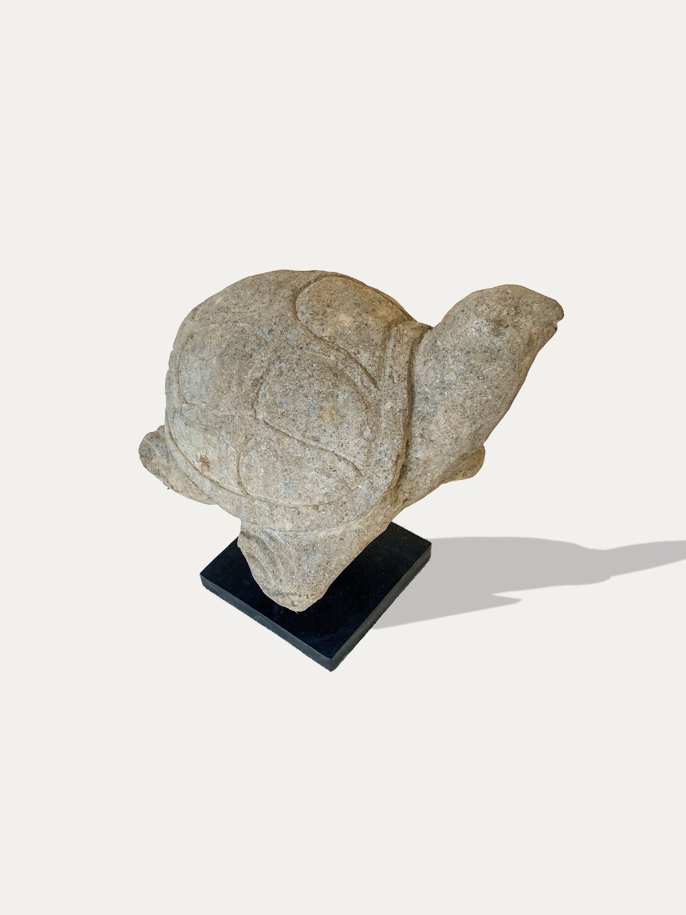 Estatua de tortuga tallada a mano de Java