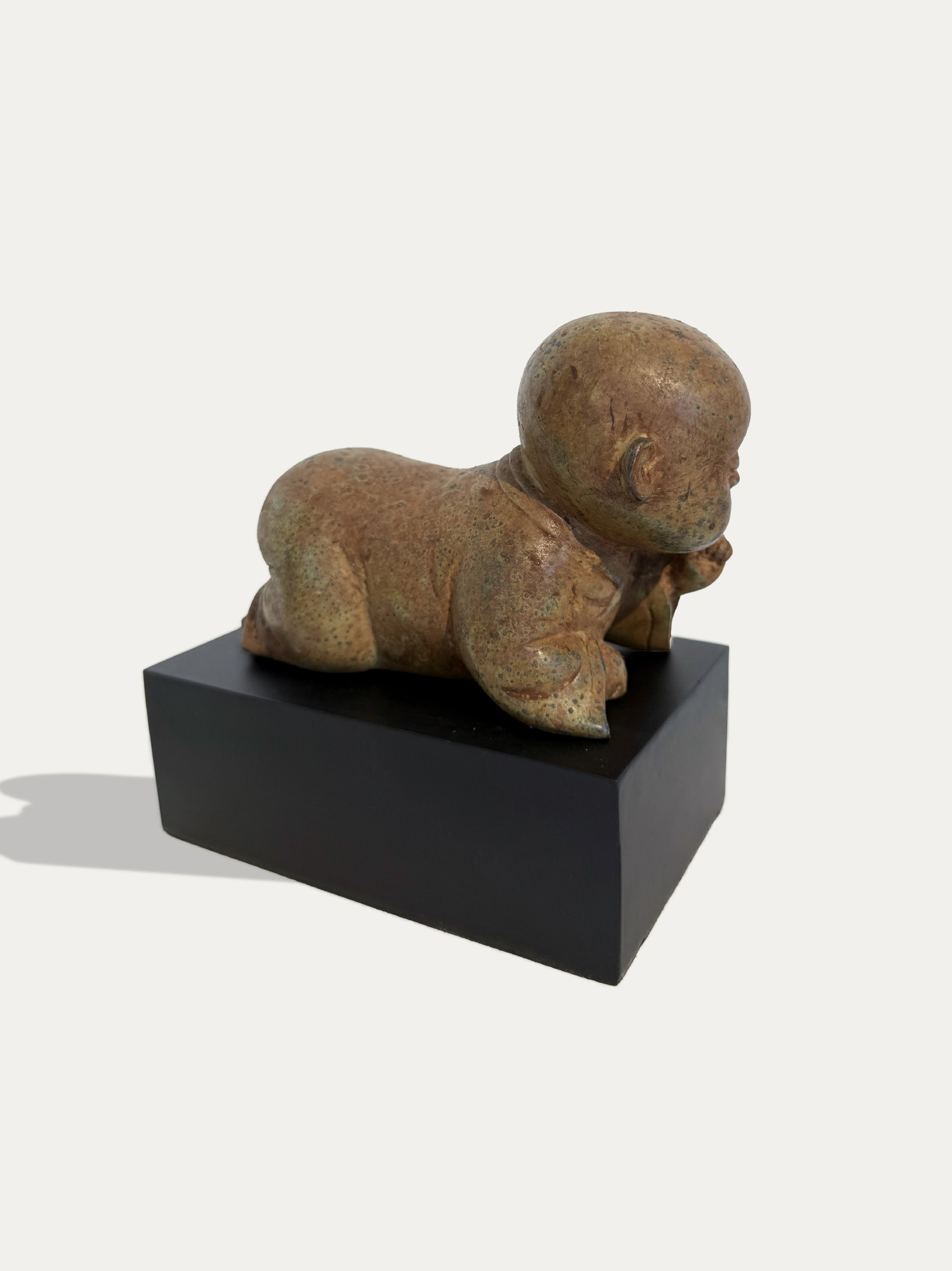 Buddha bambino giavanese d'epoca