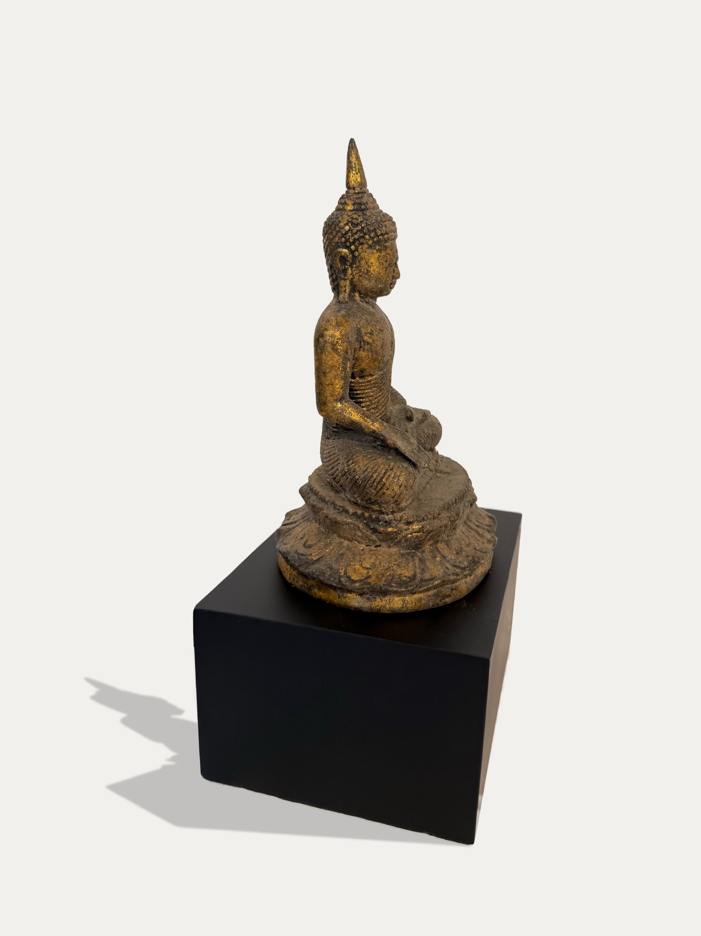 BOUDDHA EN BRONZE ANTIQUE