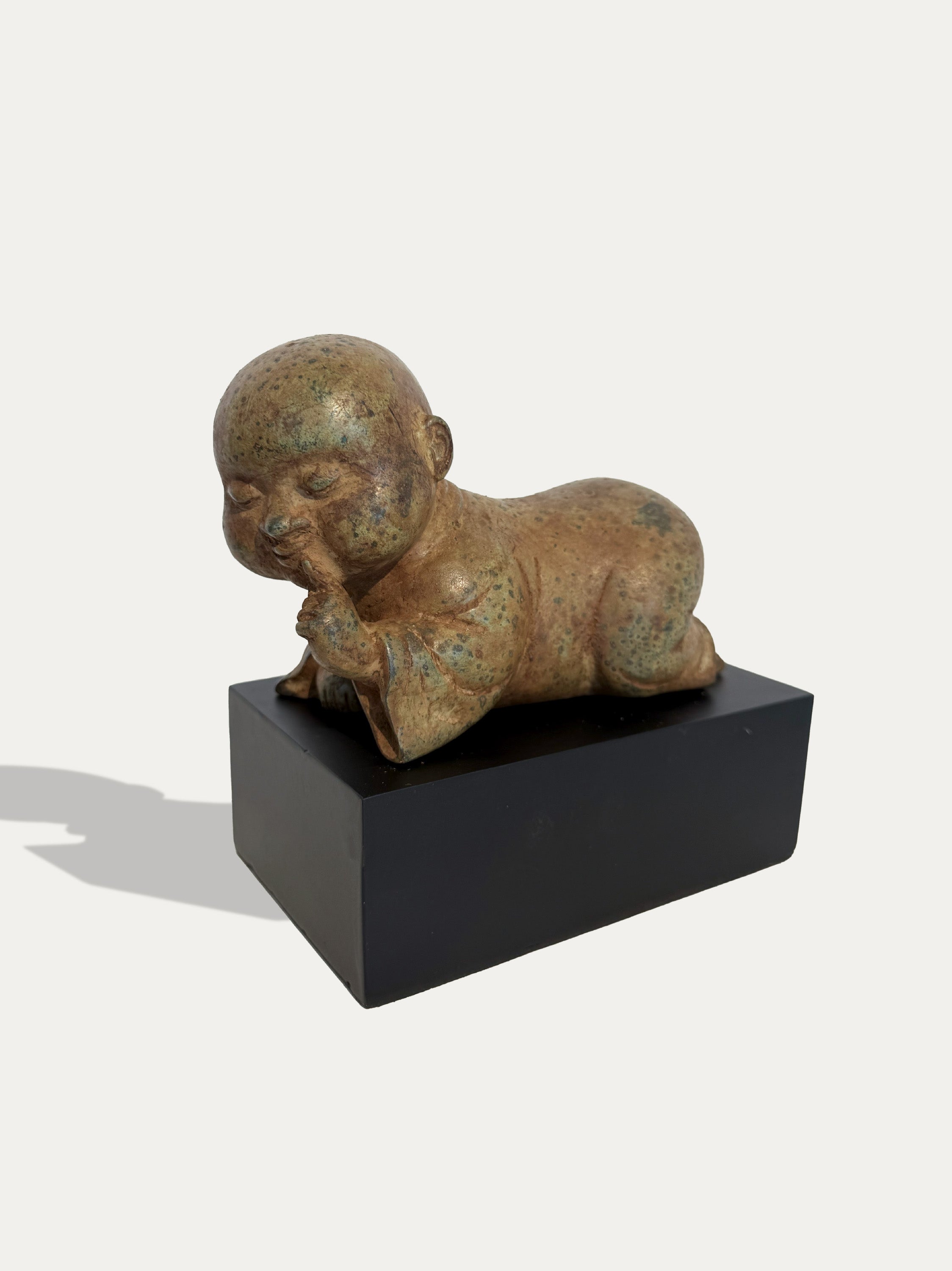Buddha bambino giavanese d'epoca
