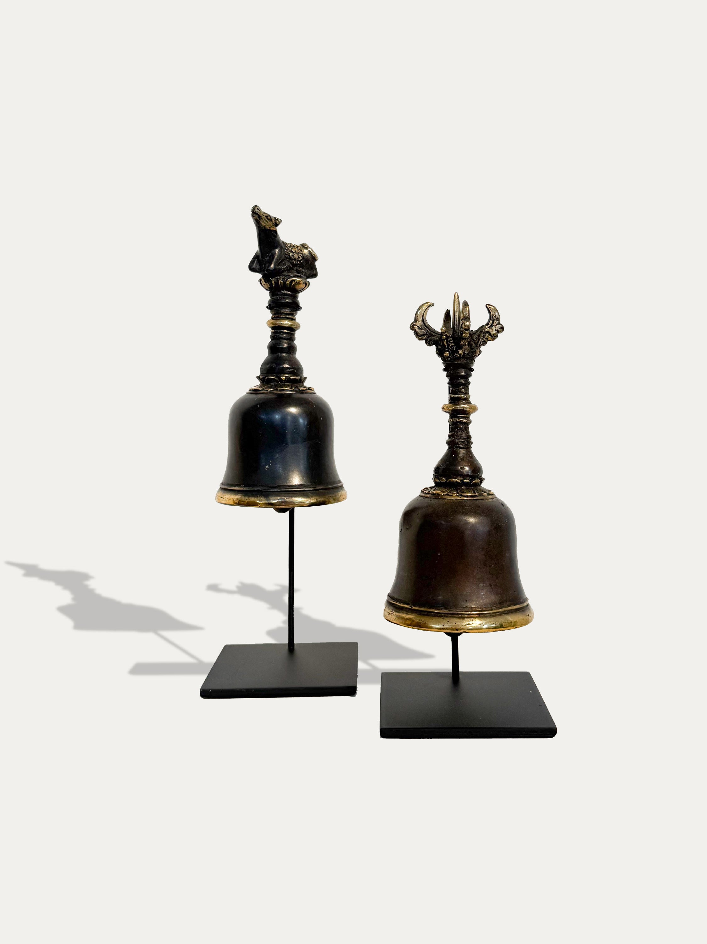 Set de 2 grandes Ghanta - Cloches de Cérémonie de Bali