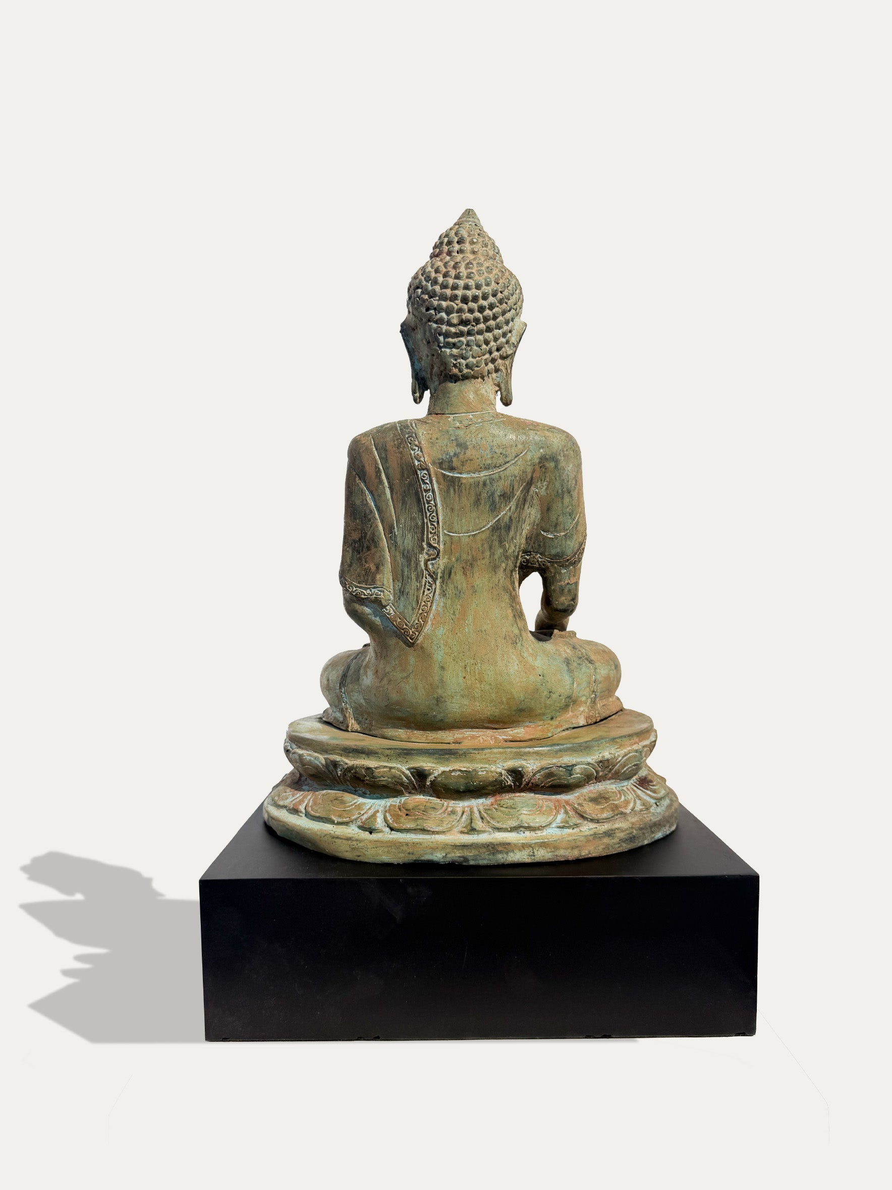 GRANDE BUDDHA D'EPOCA PROVENIENTE DALLA GIAVA