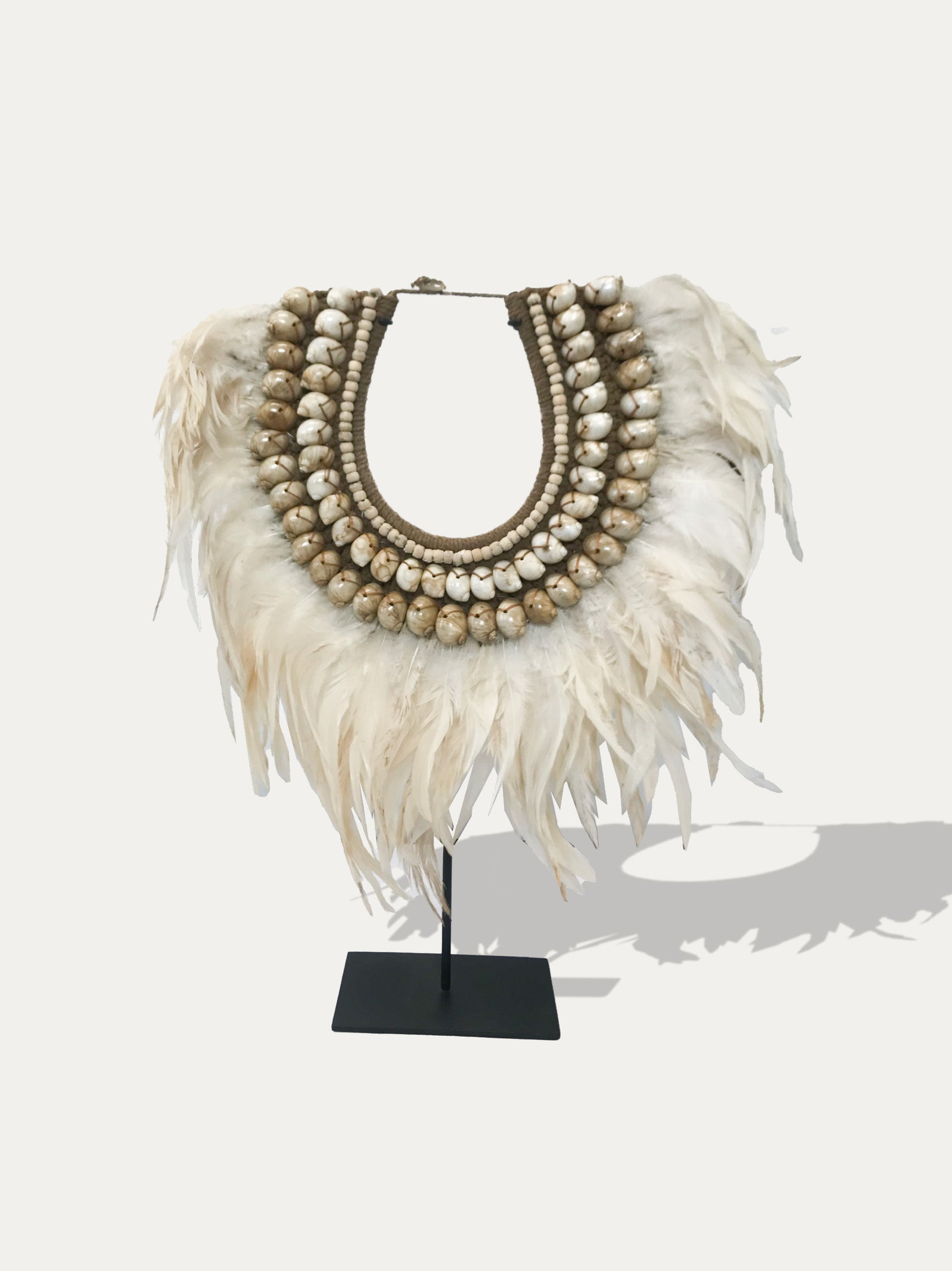 Feather necklace from Papua