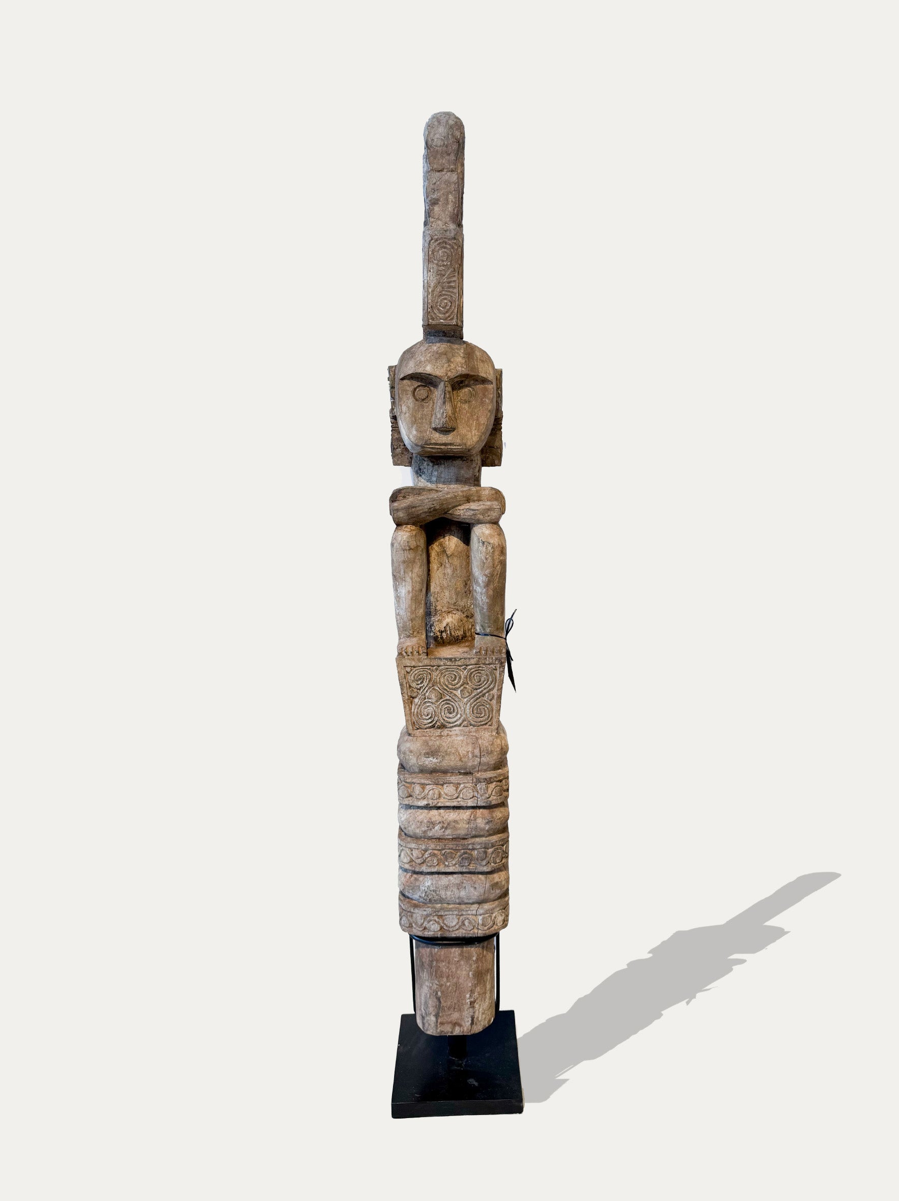 Der König und die Königin von Leti - Holztotems aus Sumba