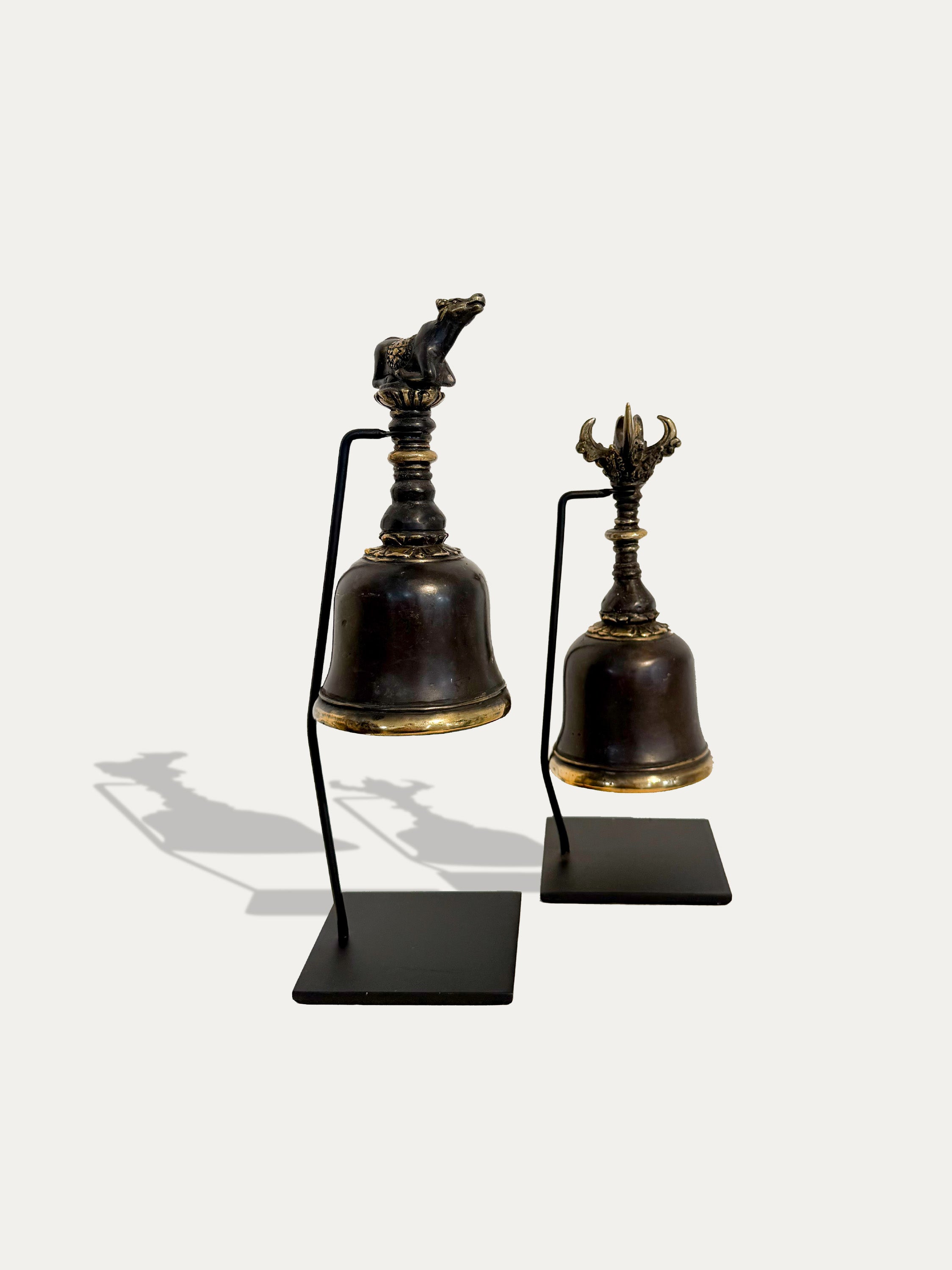 Set of 2 large Ghanta - Ceremonial Bells from Bali