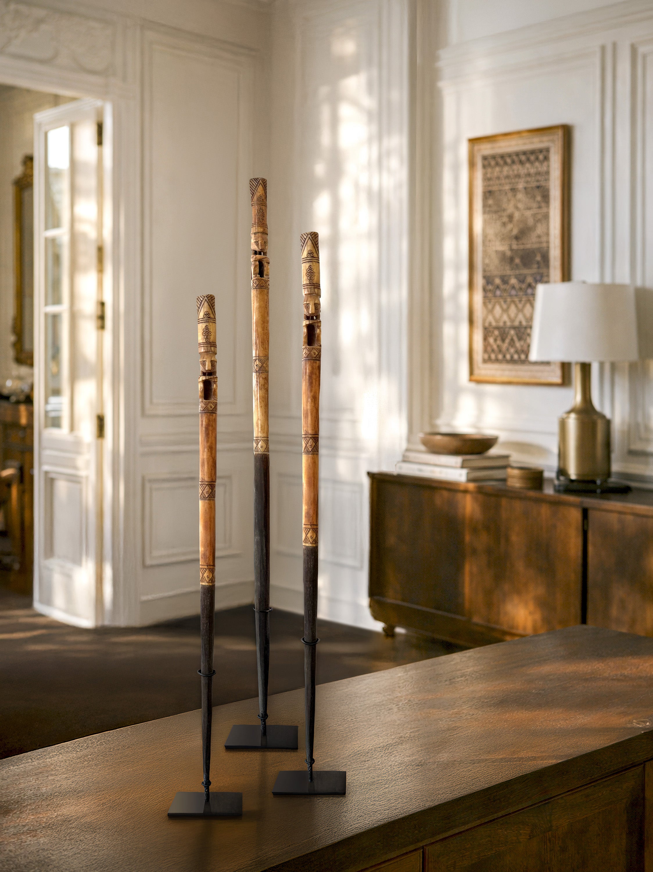 sumba-tribal-wood-and-buffalo-bone-tun-tun-sculptures