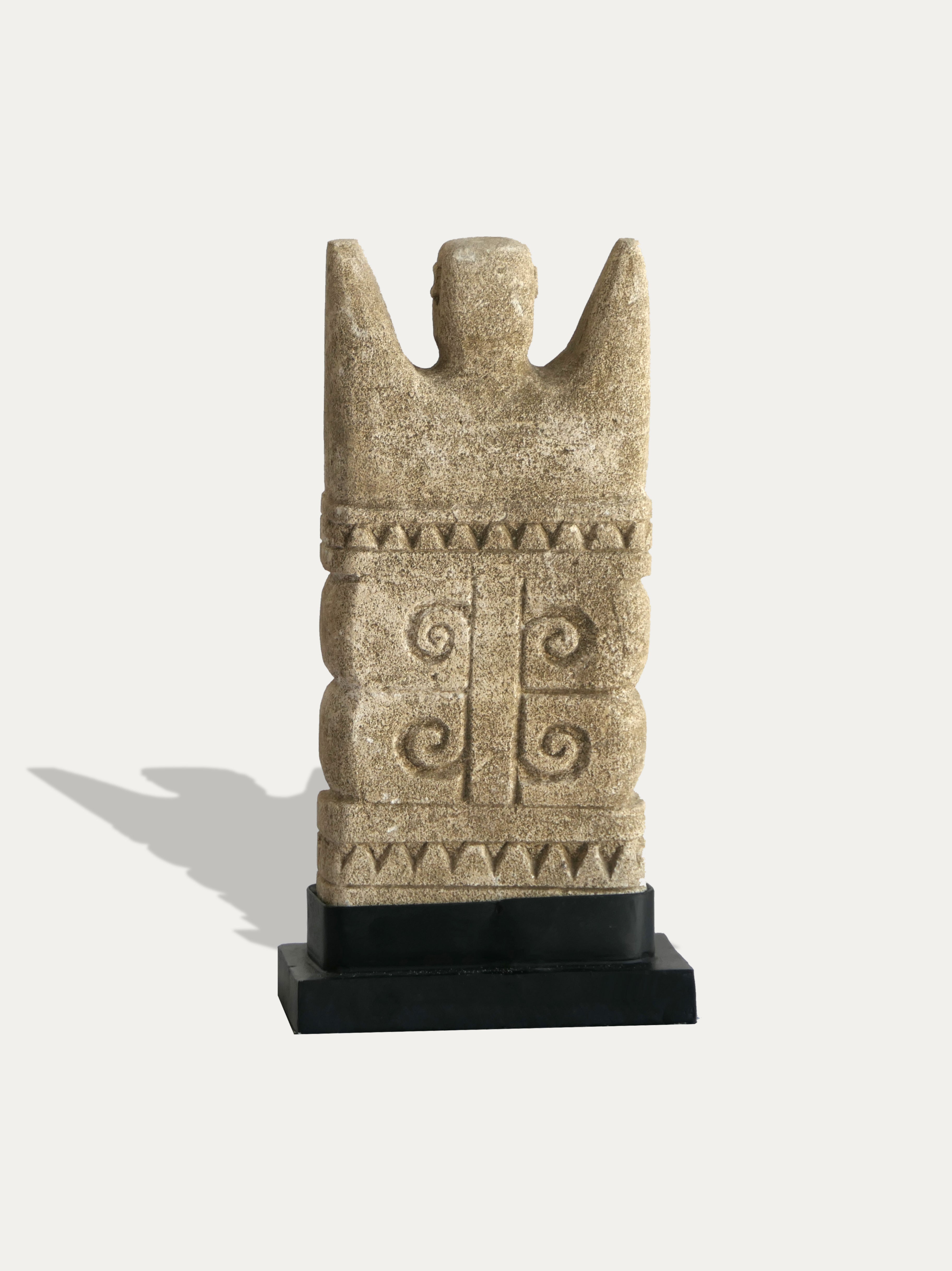 Tribal Limestone Statue from Sumba - Asian Art from Kirschon