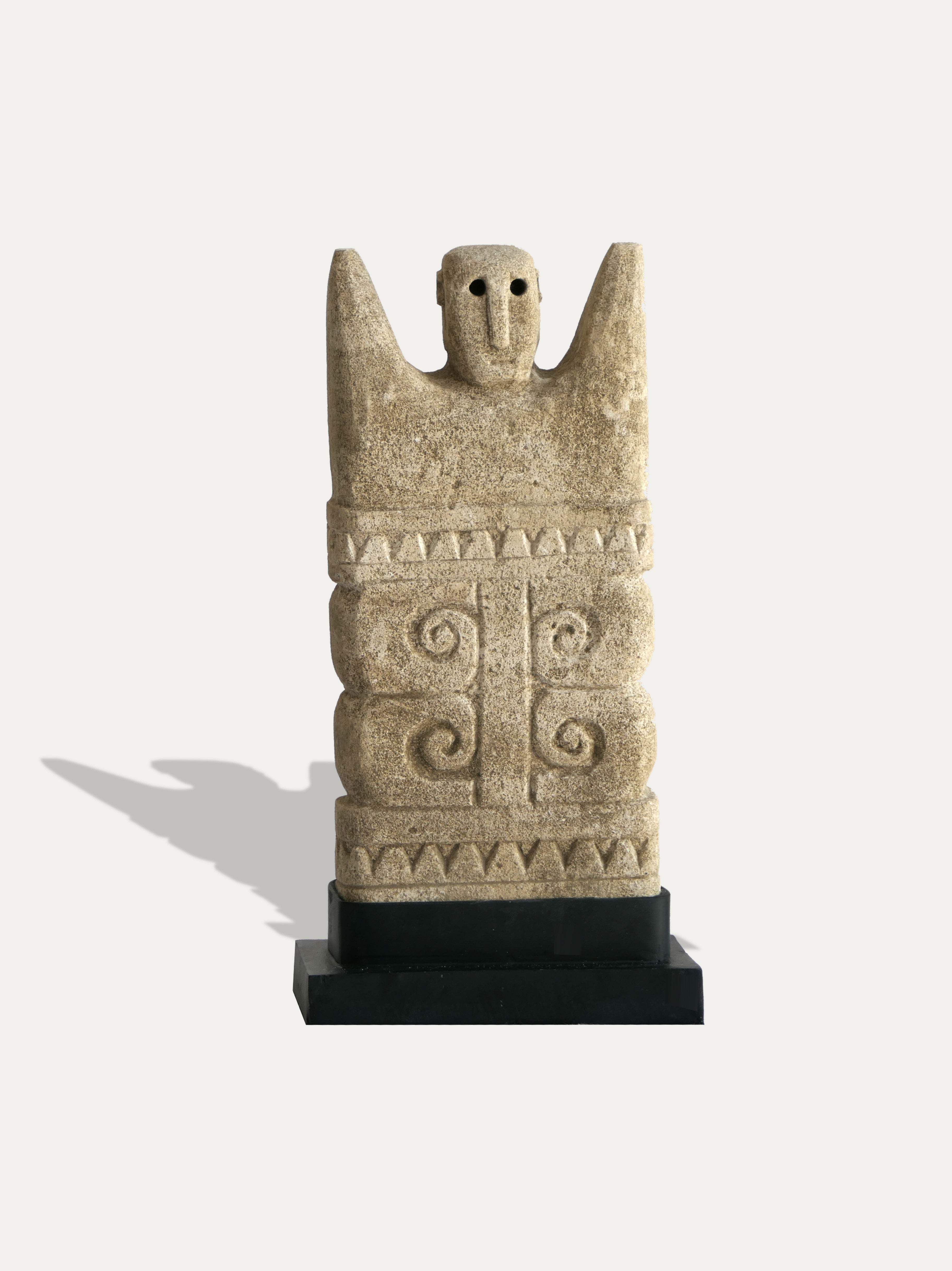 Tribal Limestone Statue from Sumba - Asian Art from Kirschon