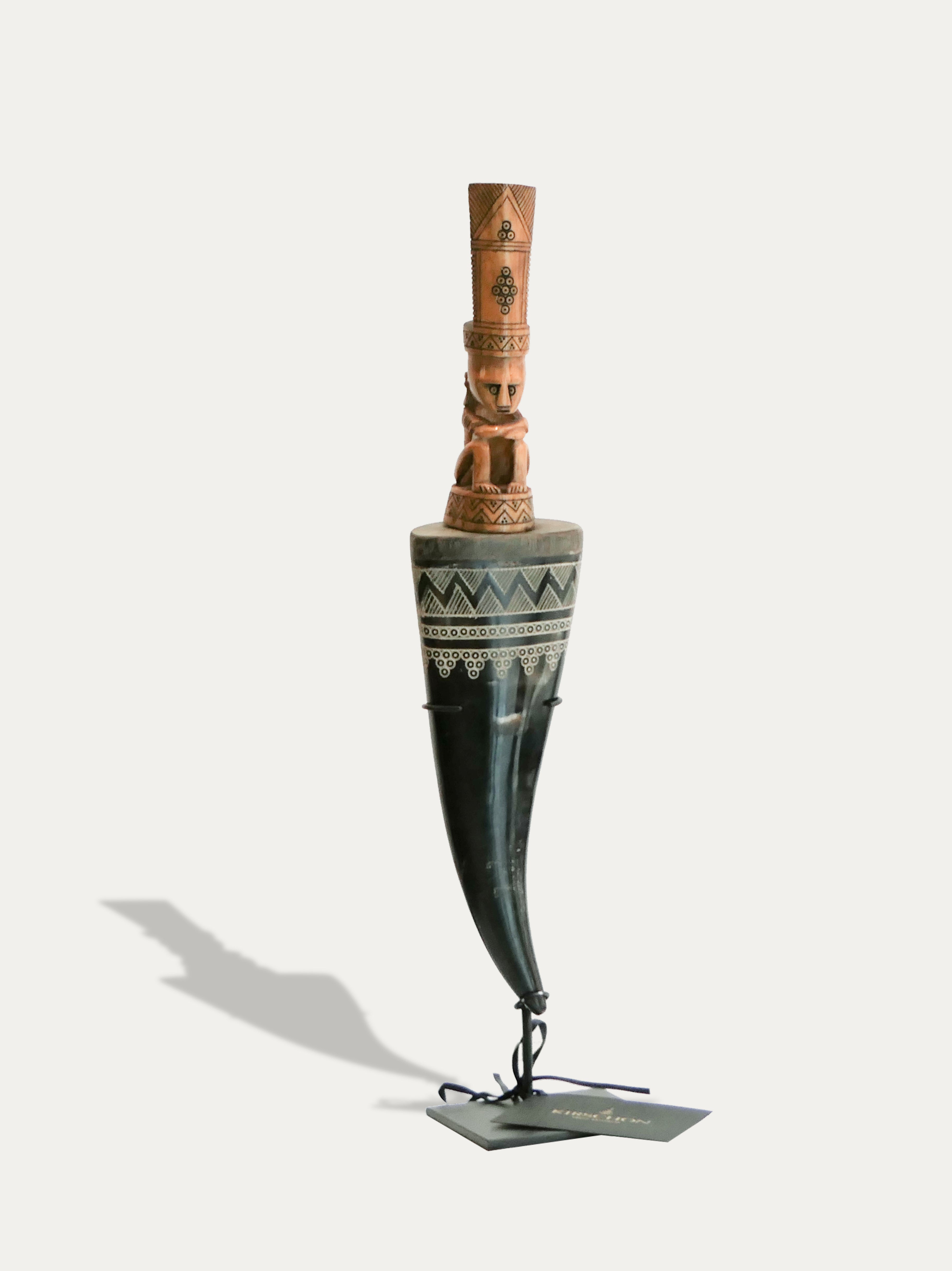Tanduk Tempat Obat - Tanduk Tempat Obat - Medicine Bottle From Sumba - Asian Art from Kirschon