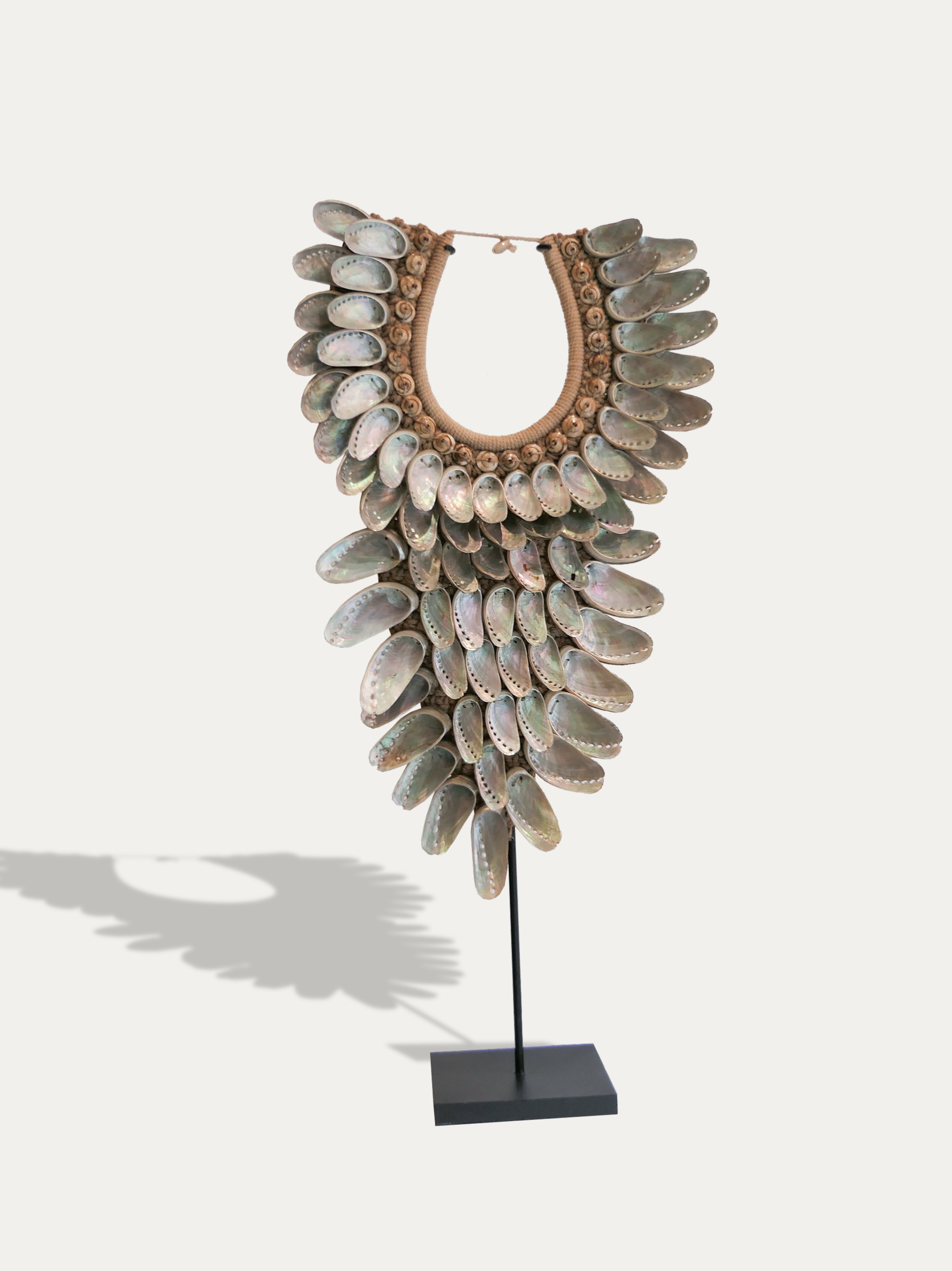 Asian art, Abalone Shell Necklace From Papua - kirschon
