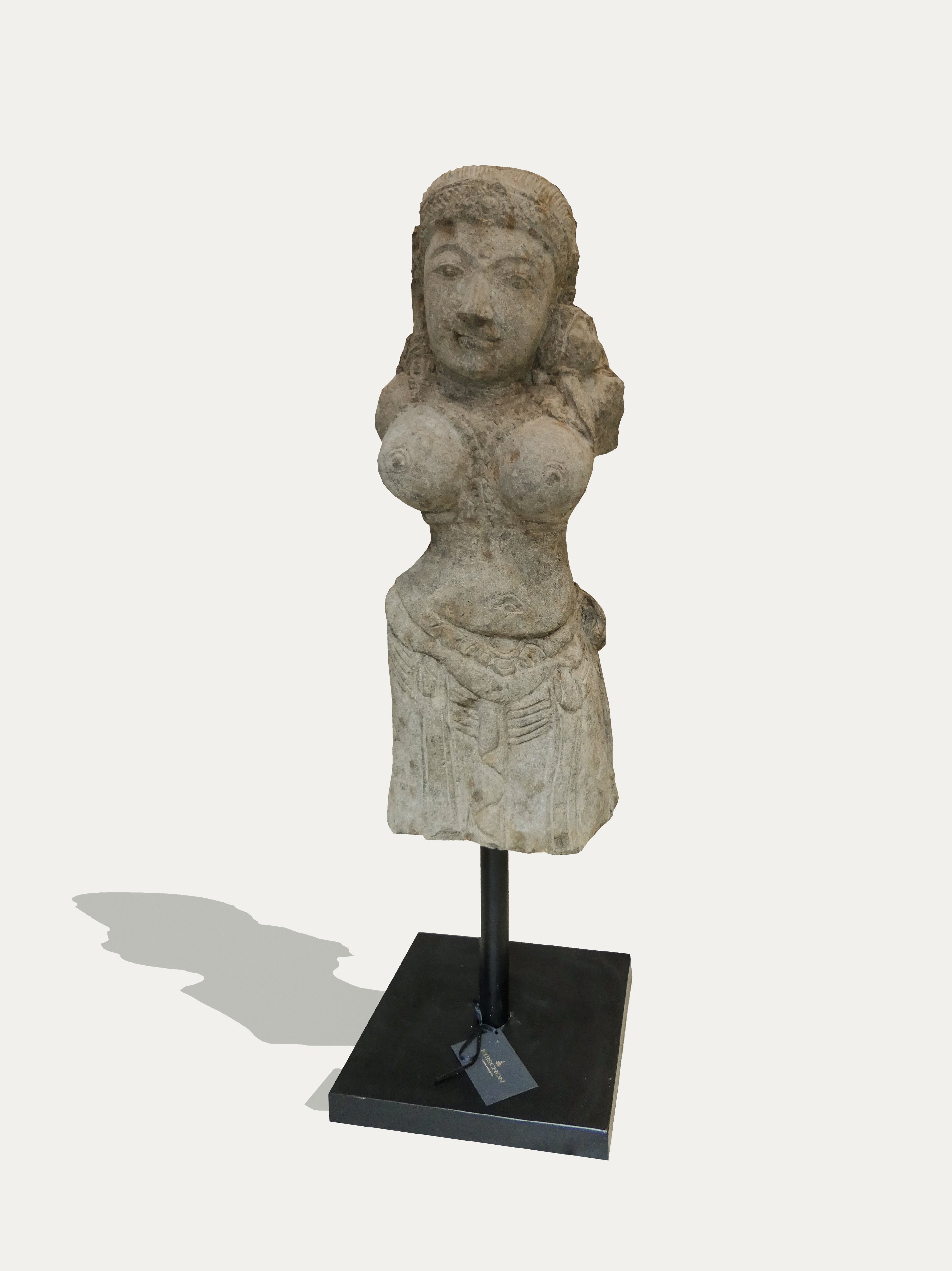 Hand Carved Standing Siwa Statue From Java - asian Art from Kirschon