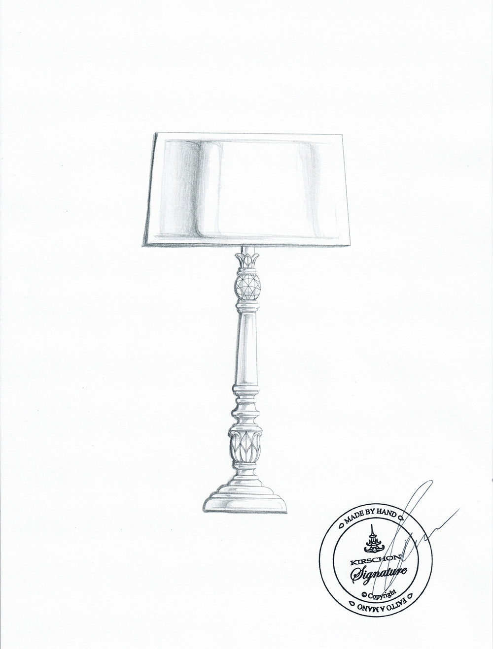 Tropical - Handmade Table Lamp - kirschon