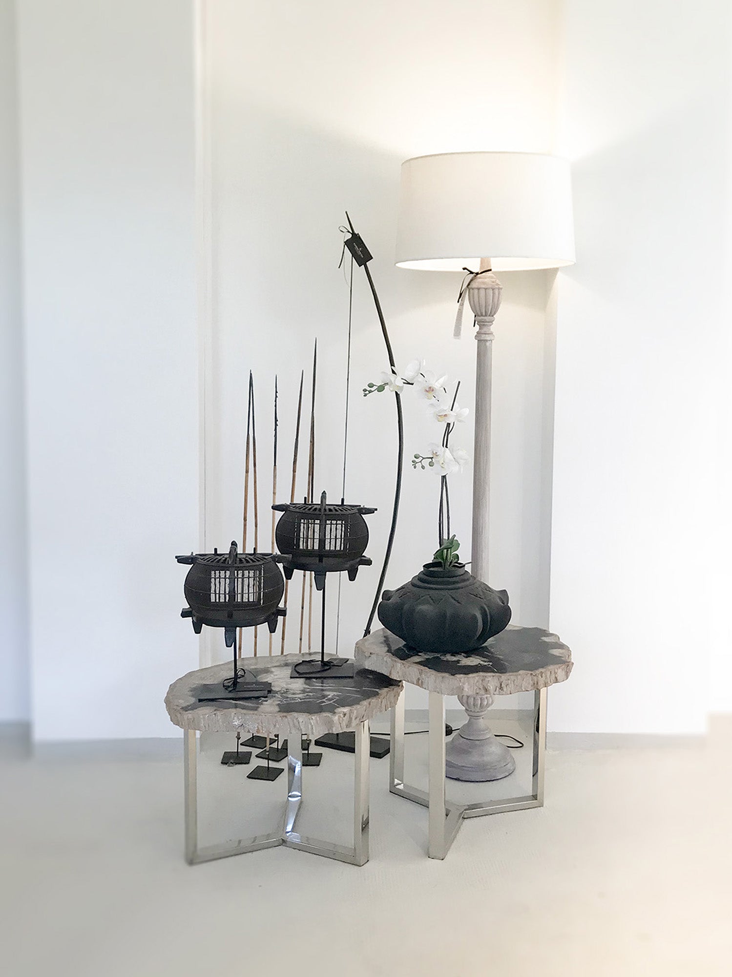 Colonial - Handmade Floor Lamp from Kirschon