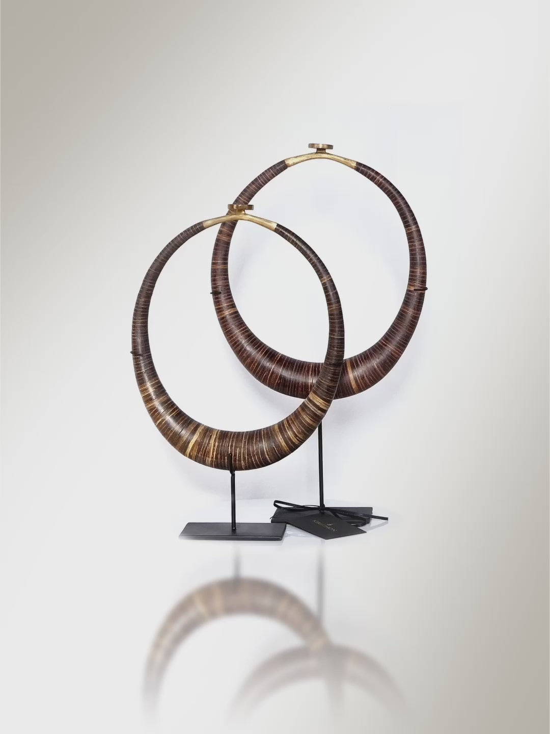 Set of 2 Tribal Kalabubu Necklaces from Nias - asian art from Kirschon