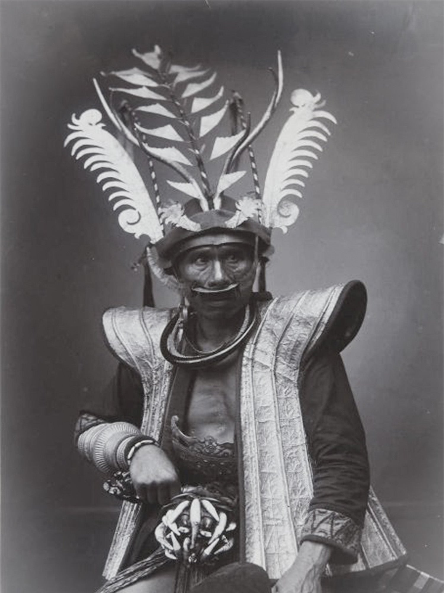 Collier tribal Kalabubu de Nias